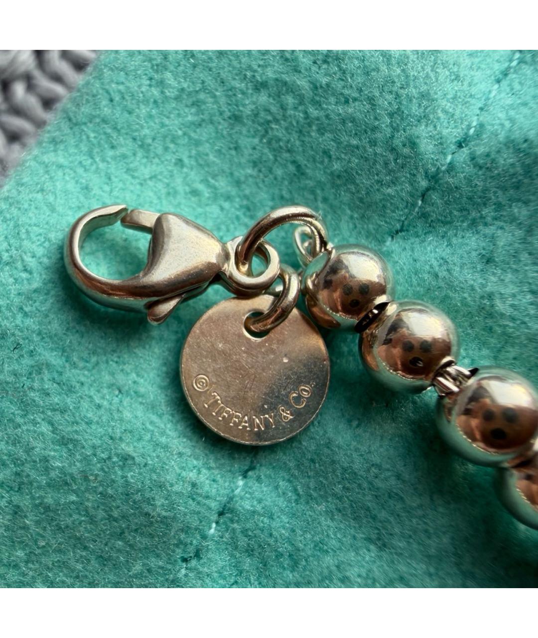TIFFANY&CO Серебряный серебряный браслет, фото 6