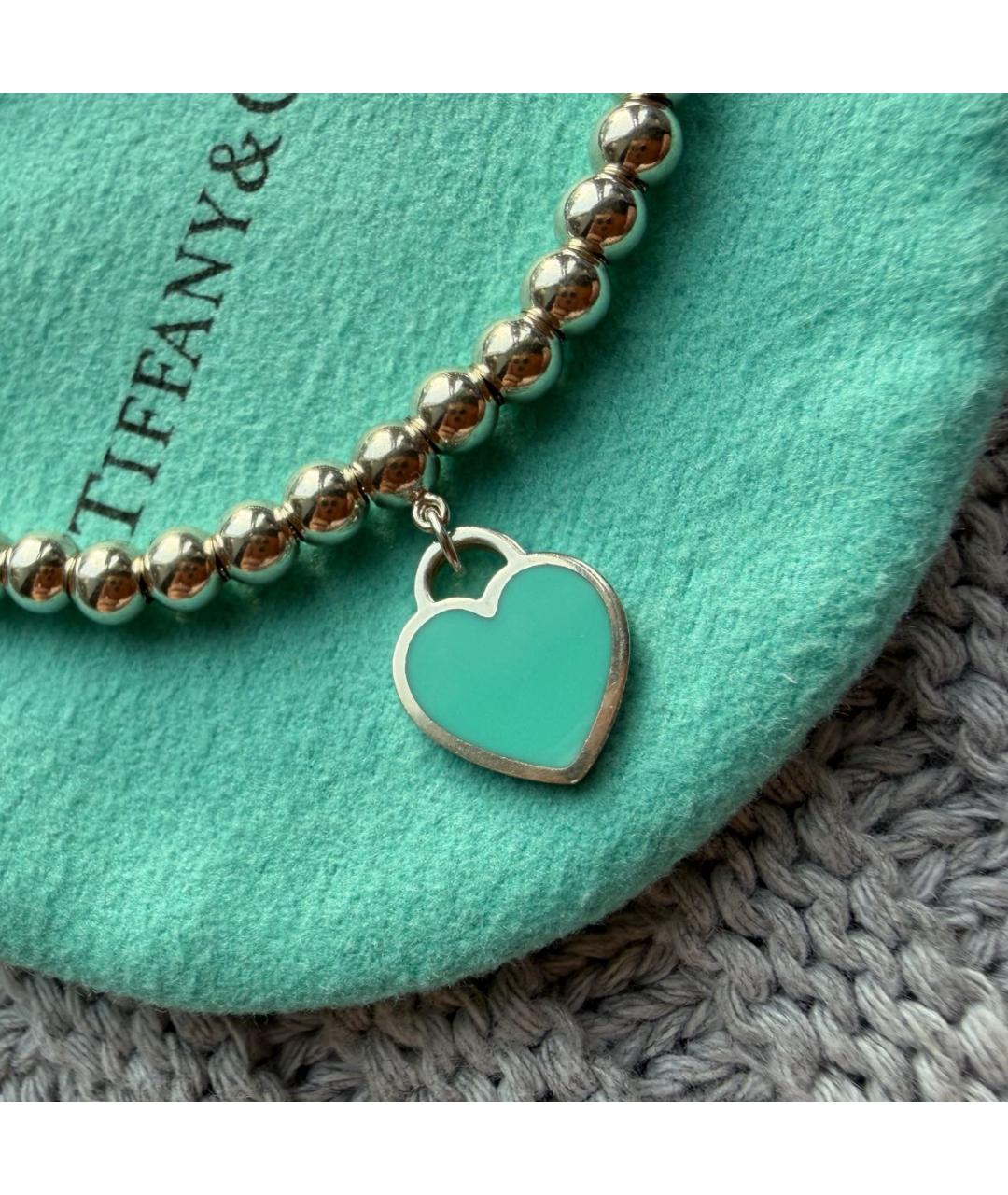 TIFFANY&CO Серебряный серебряный браслет, фото 3