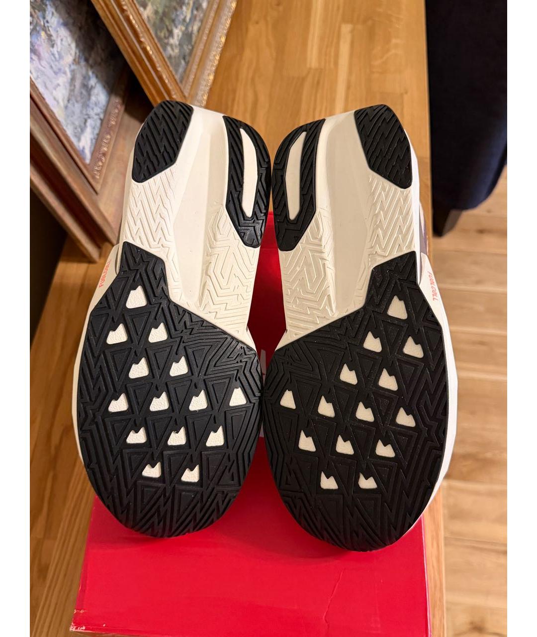 NEW BALANCE Бежевые синтетические низкие кроссовки / кеды, фото 5