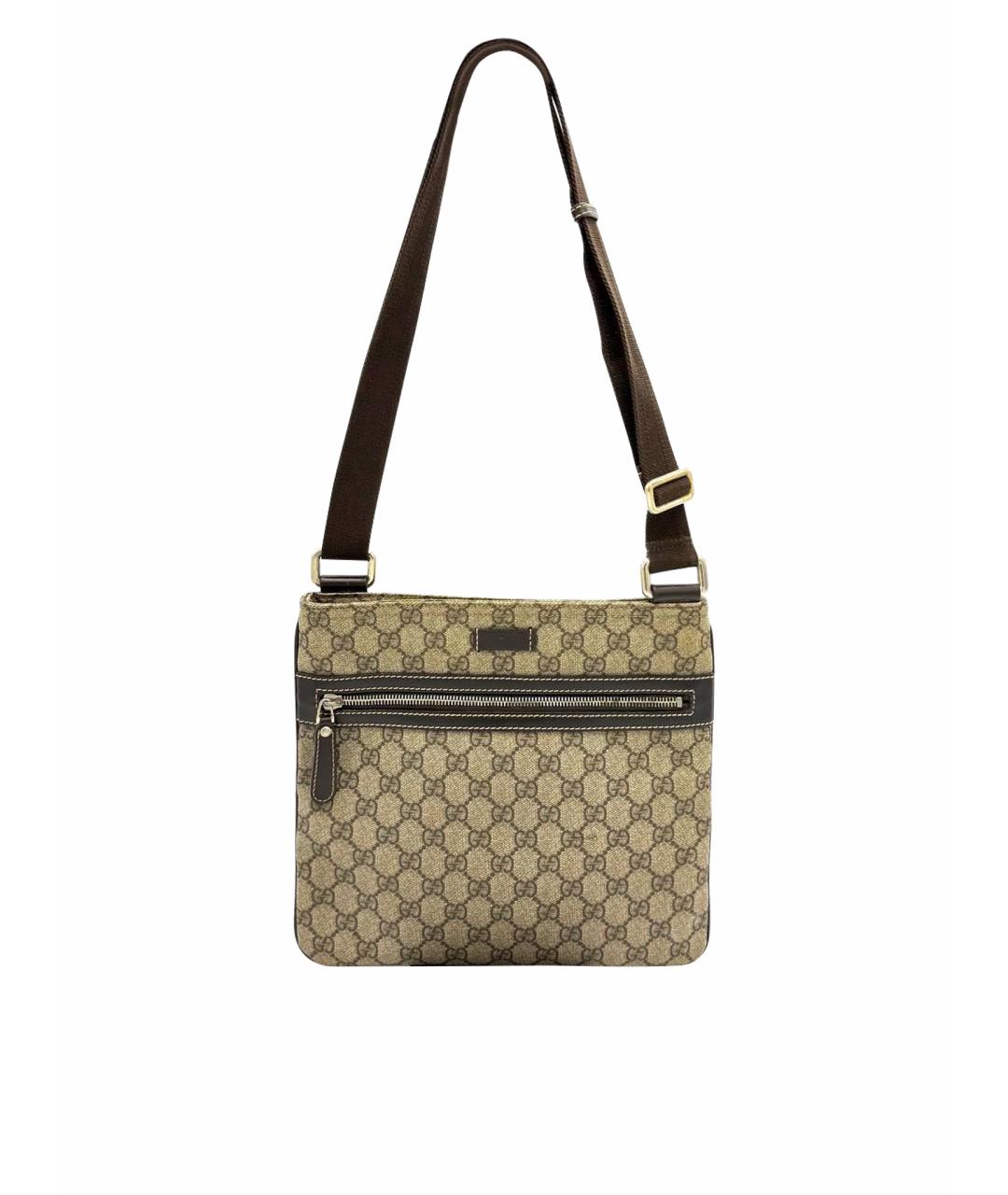 GUCCI Бежевая сумка на плечо, фото 1