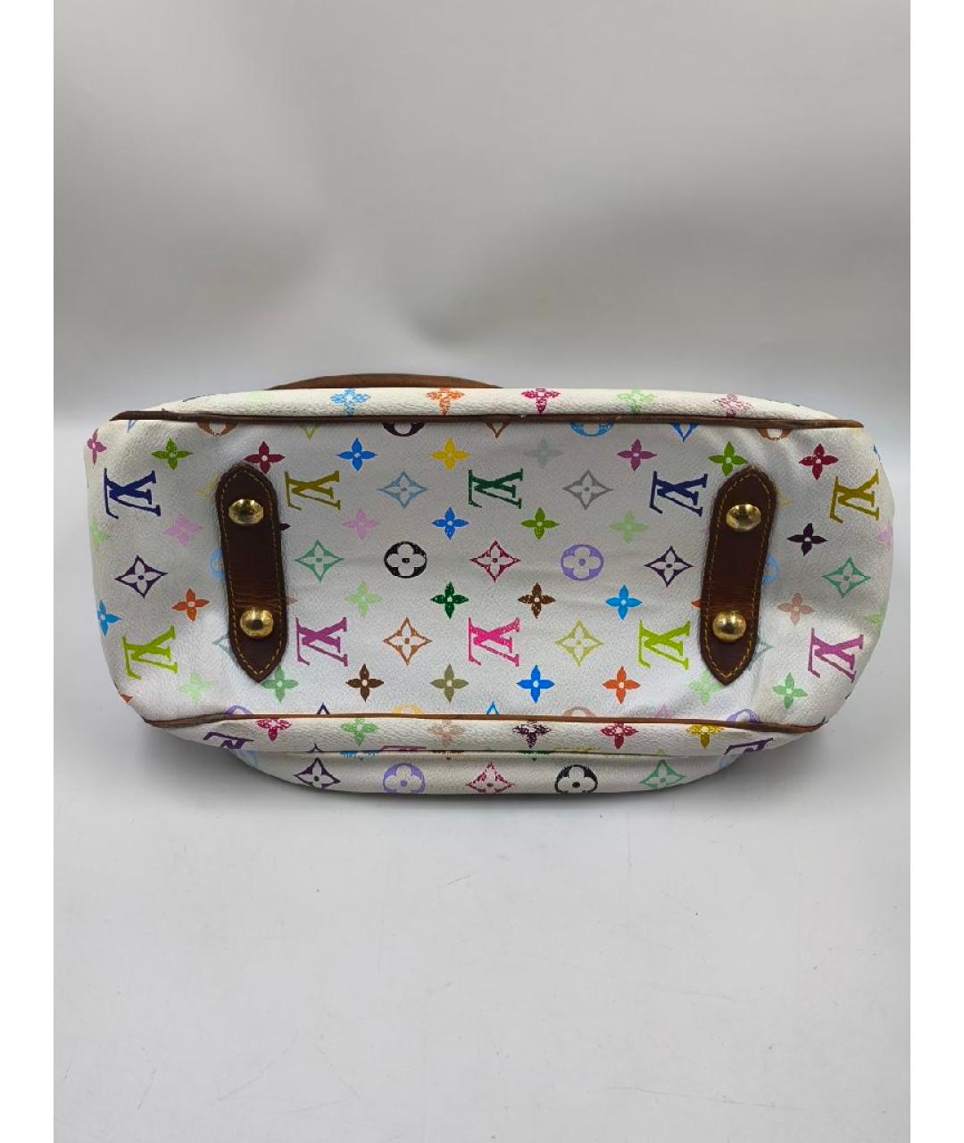 LOUIS VUITTON Белая сумка с короткими ручками, фото 7