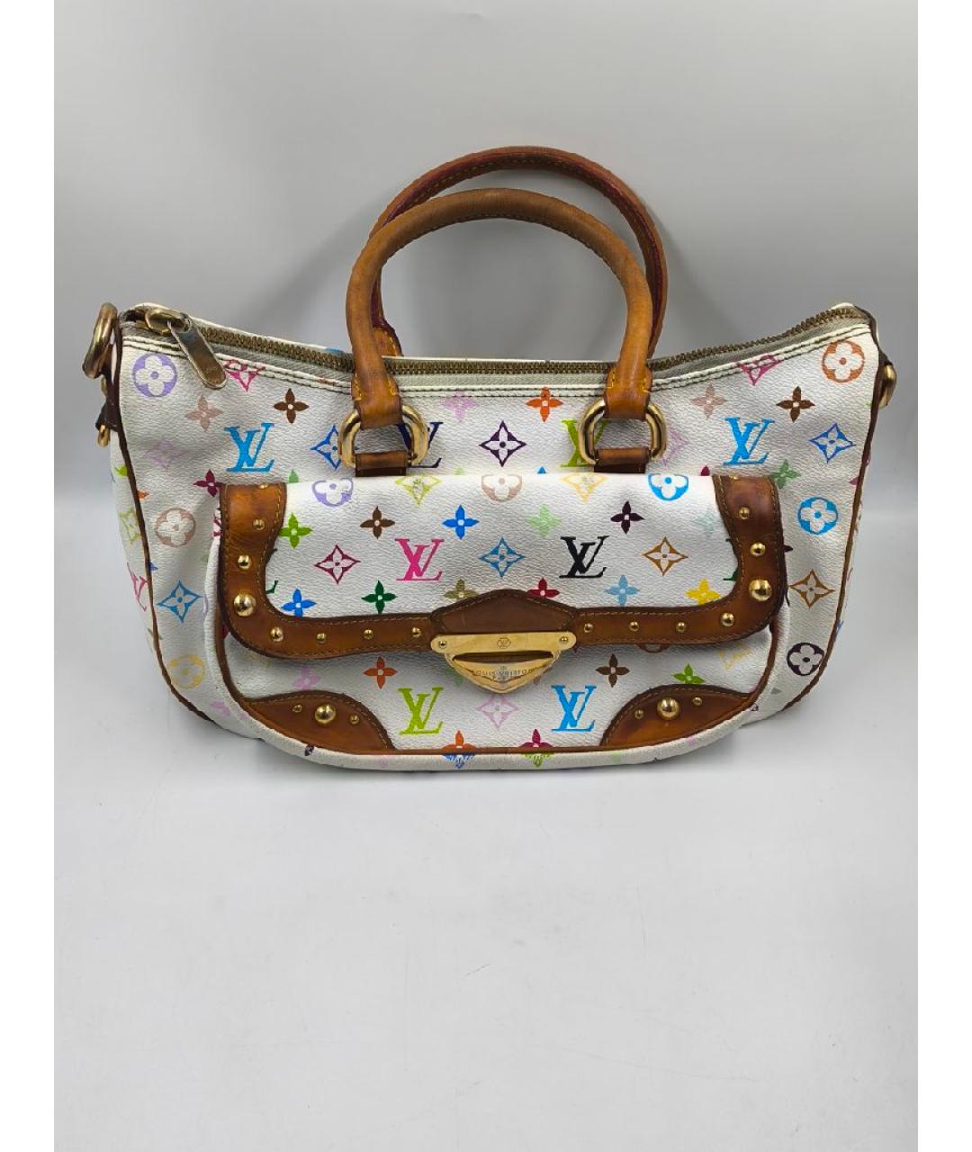 LOUIS VUITTON Белая сумка с короткими ручками, фото 10
