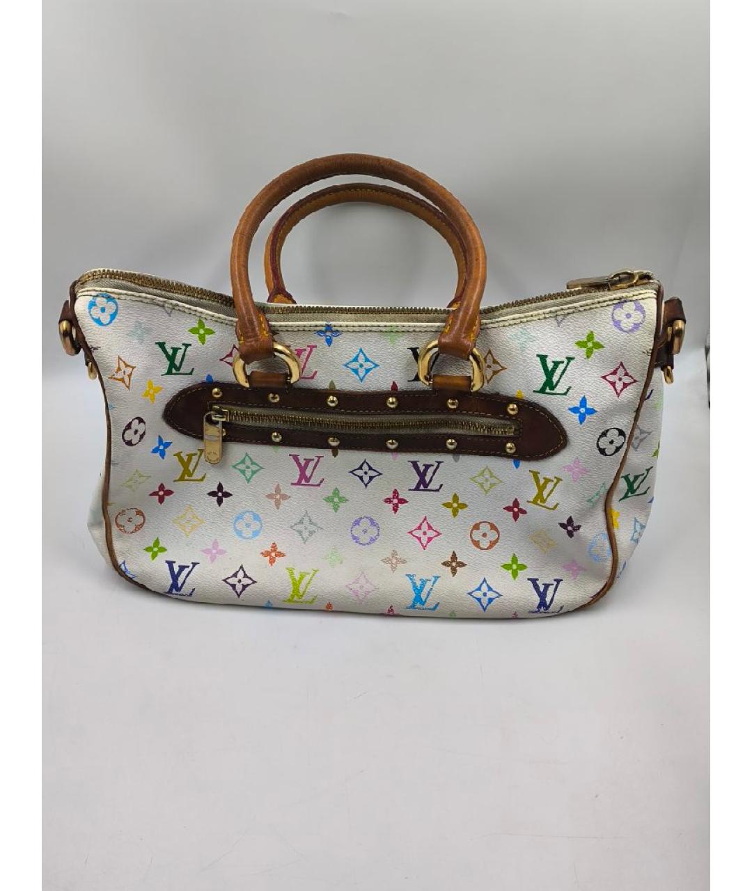 LOUIS VUITTON Белая сумка с короткими ручками, фото 3