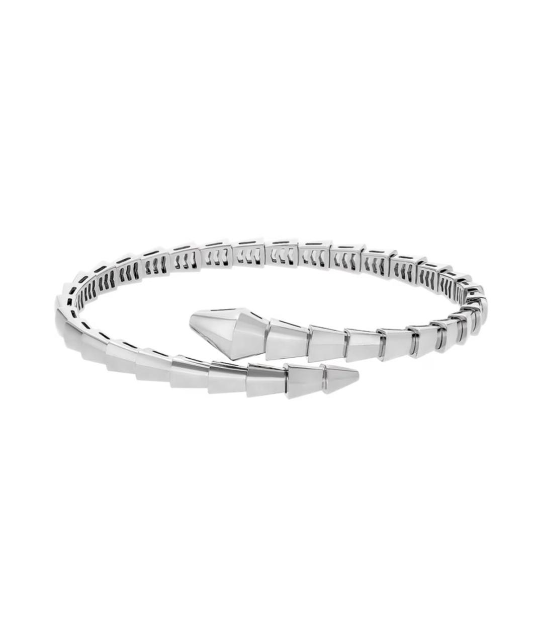 BVLGARI Серебряный браслет из белого золота, фото 2