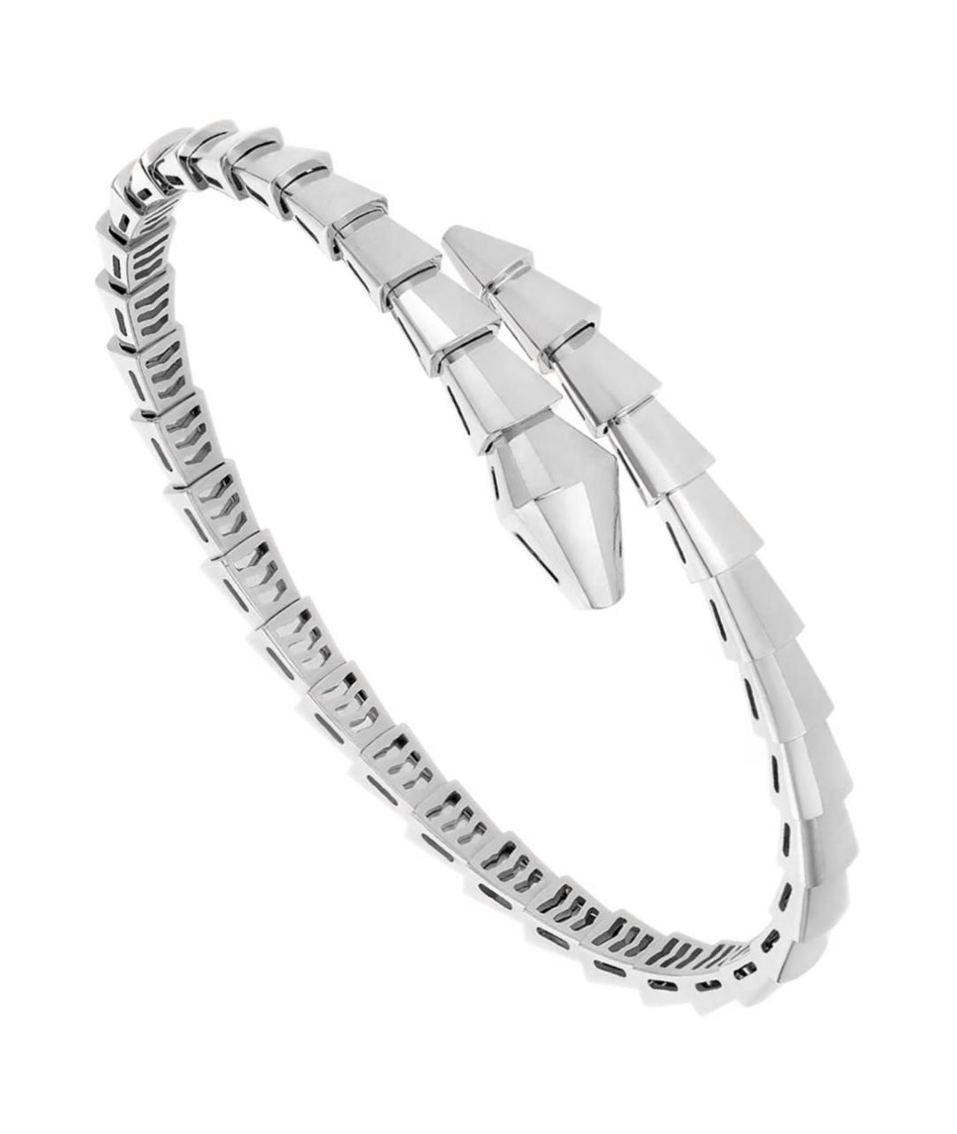 BVLGARI Серебряный браслет из белого золота, фото 1