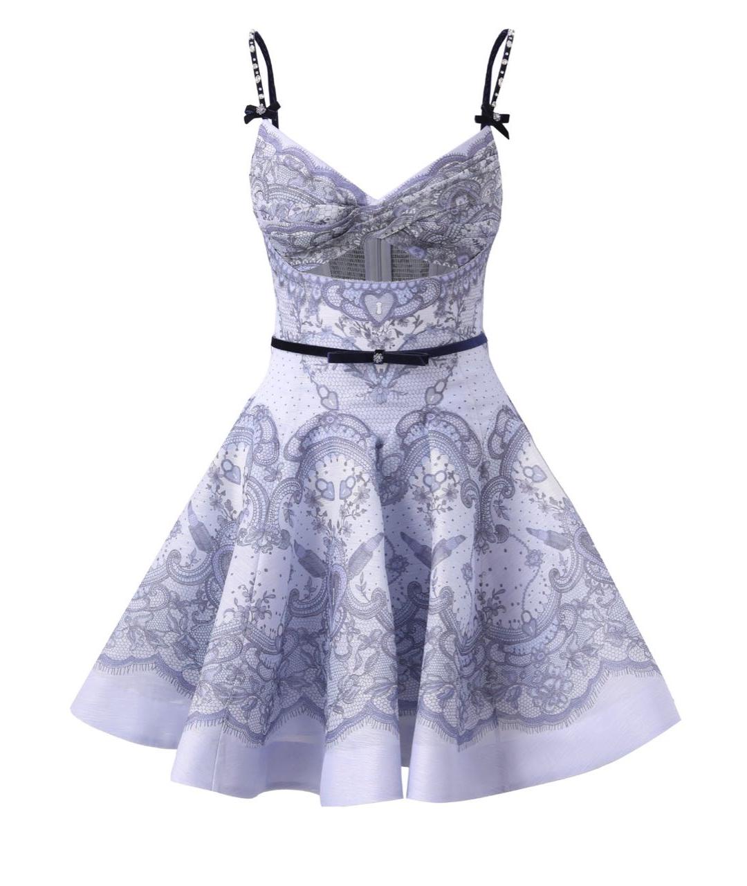 ZIMMERMANN Фиолетовое шелковое коктейльное платье, фото 6