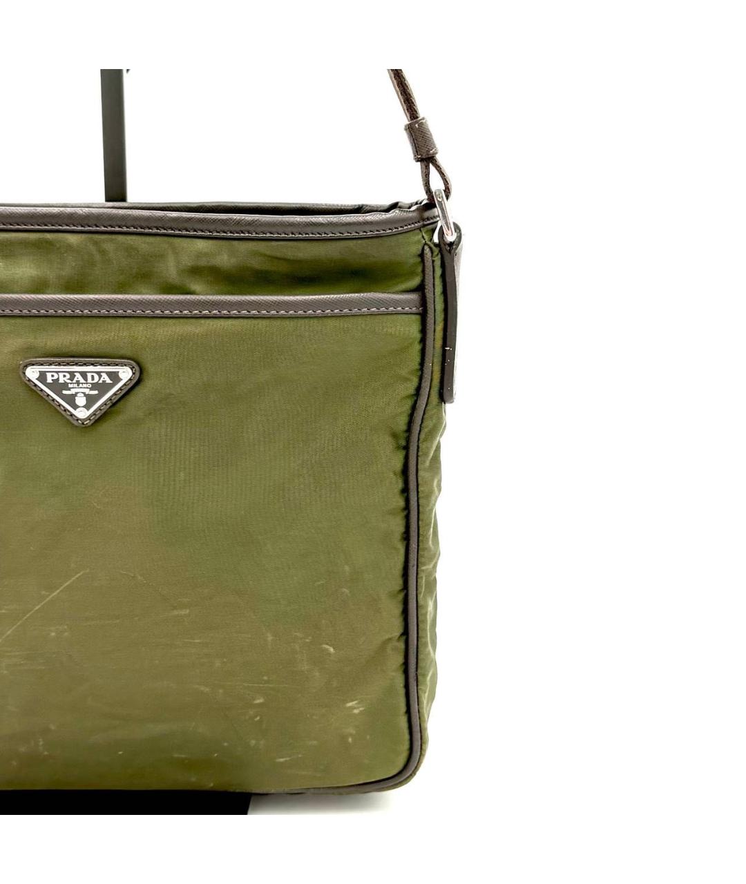 PRADA Зеленая сумка на плечо, фото 2