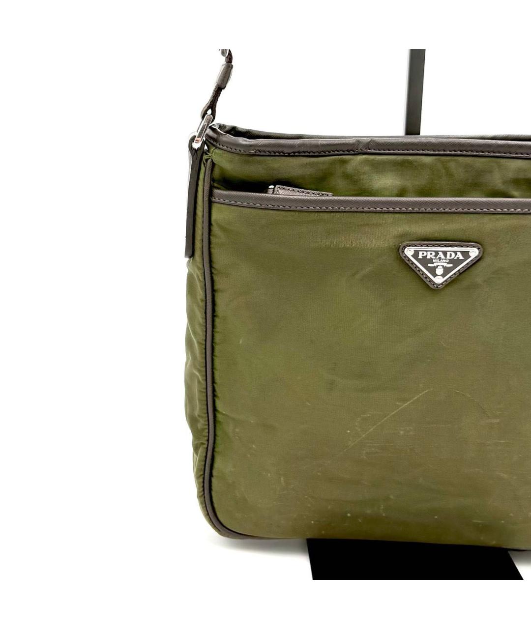 PRADA Зеленая сумка на плечо, фото 3