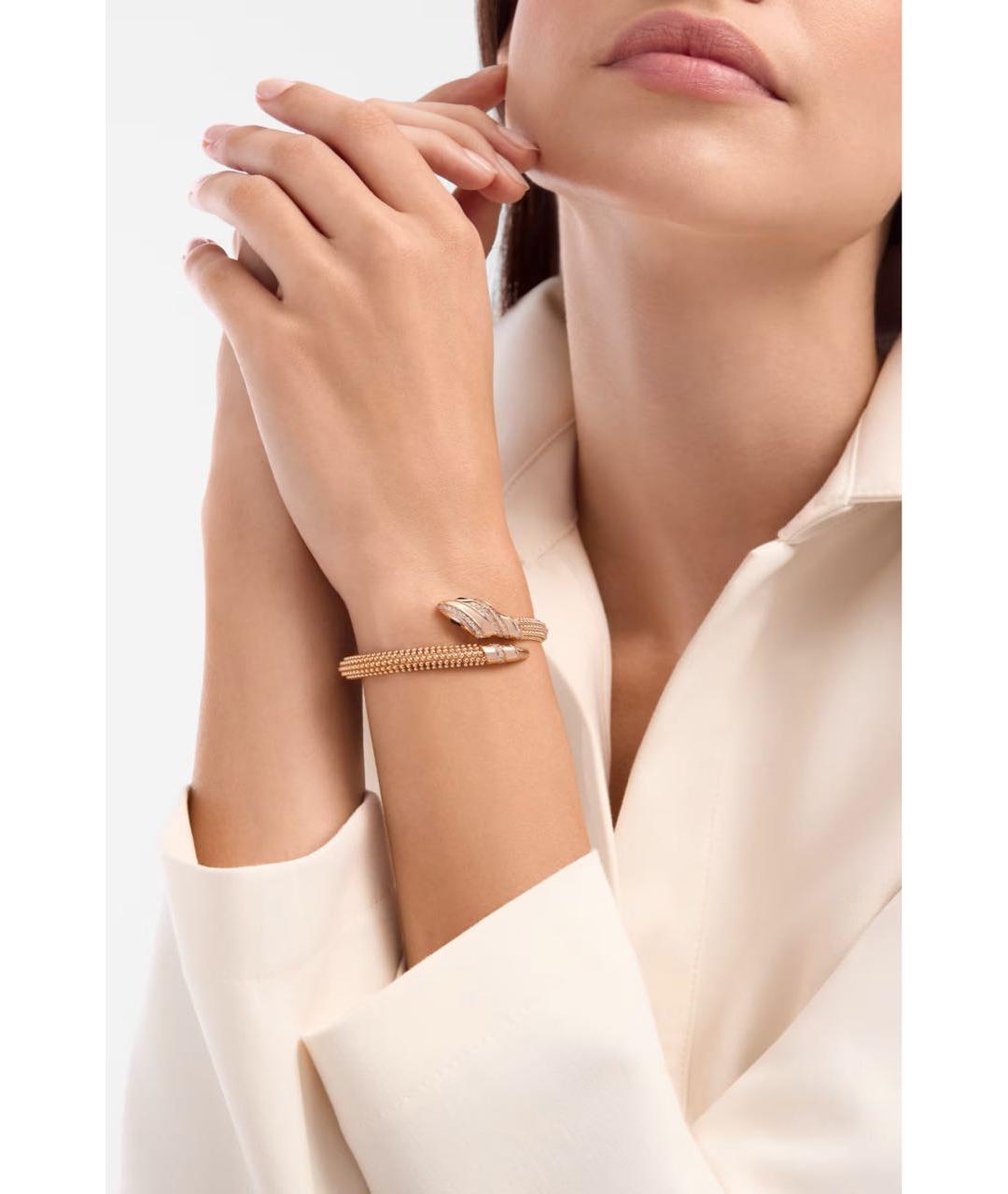 BVLGARI Золотой браслет из розового золота, фото 3