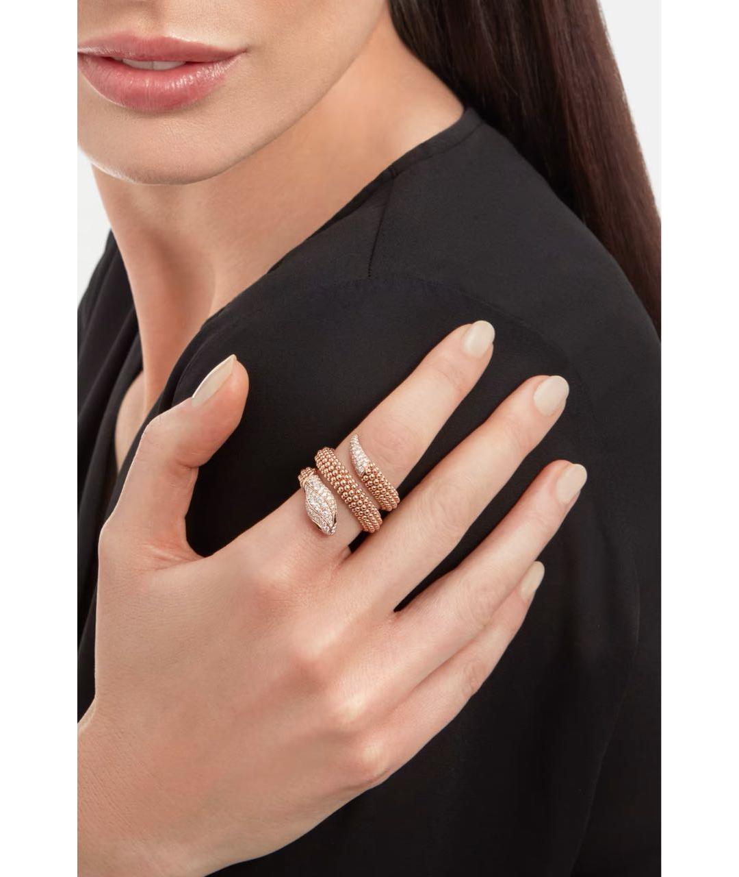 BVLGARI Золотое кольцо из розового золота, фото 3