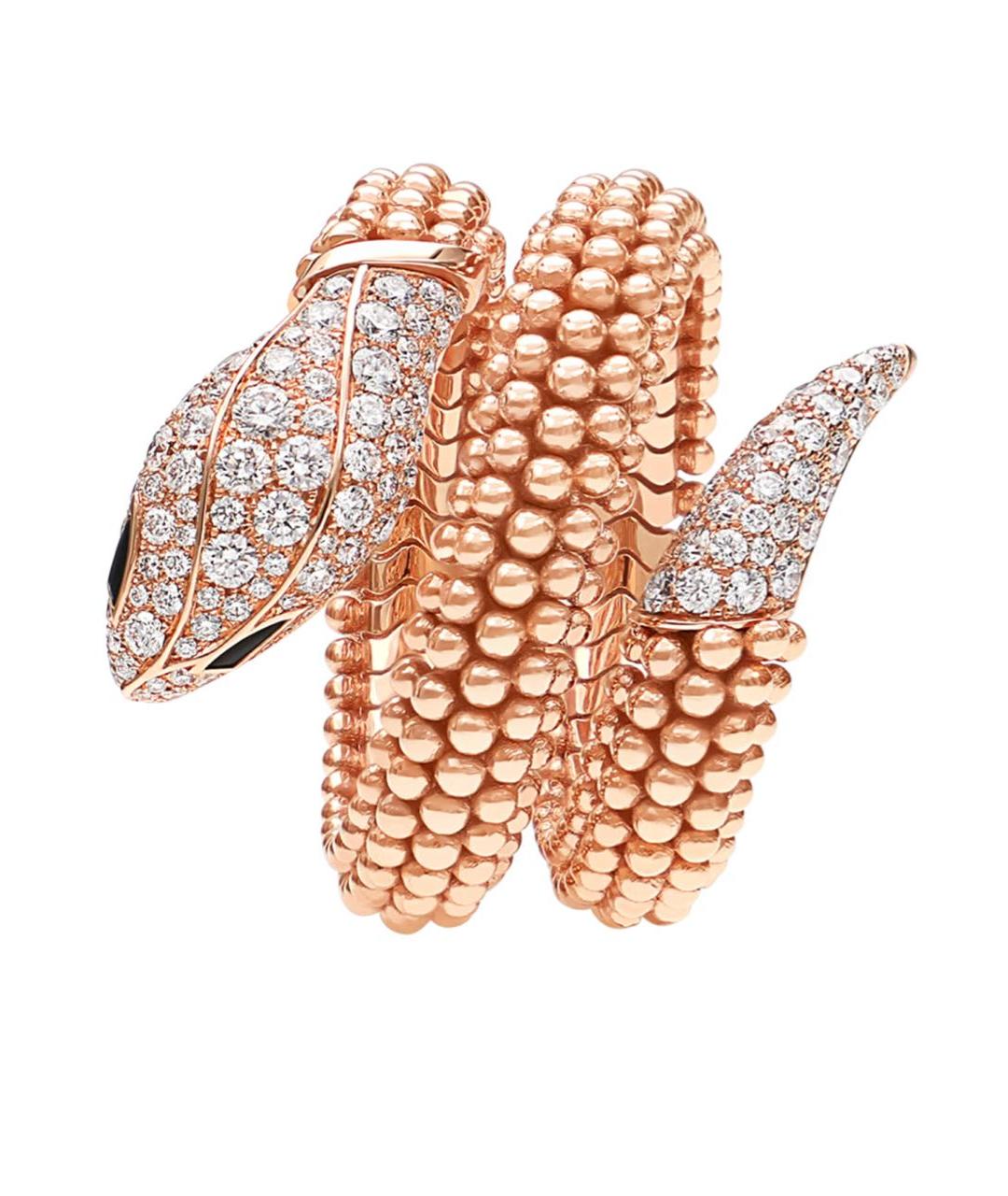 BVLGARI Золотое кольцо из розового золота, фото 2