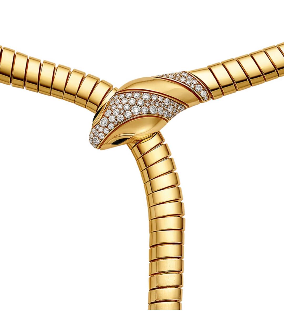 BVLGARI Золотое колье из желтого золота, фото 3