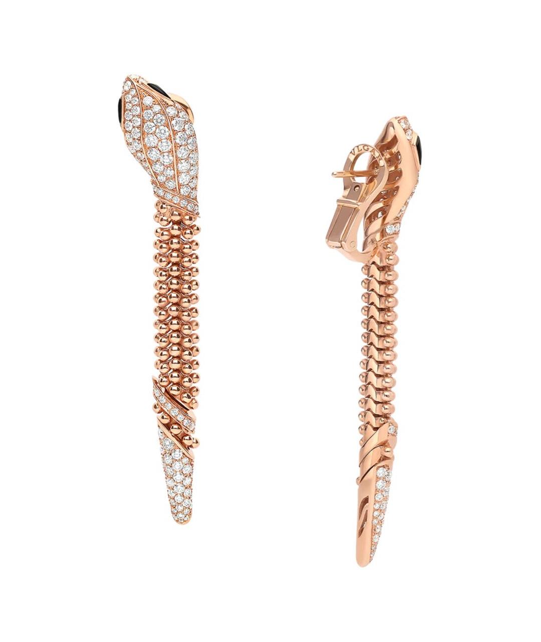 BVLGARI Золотое колье из розового золота, фото 3