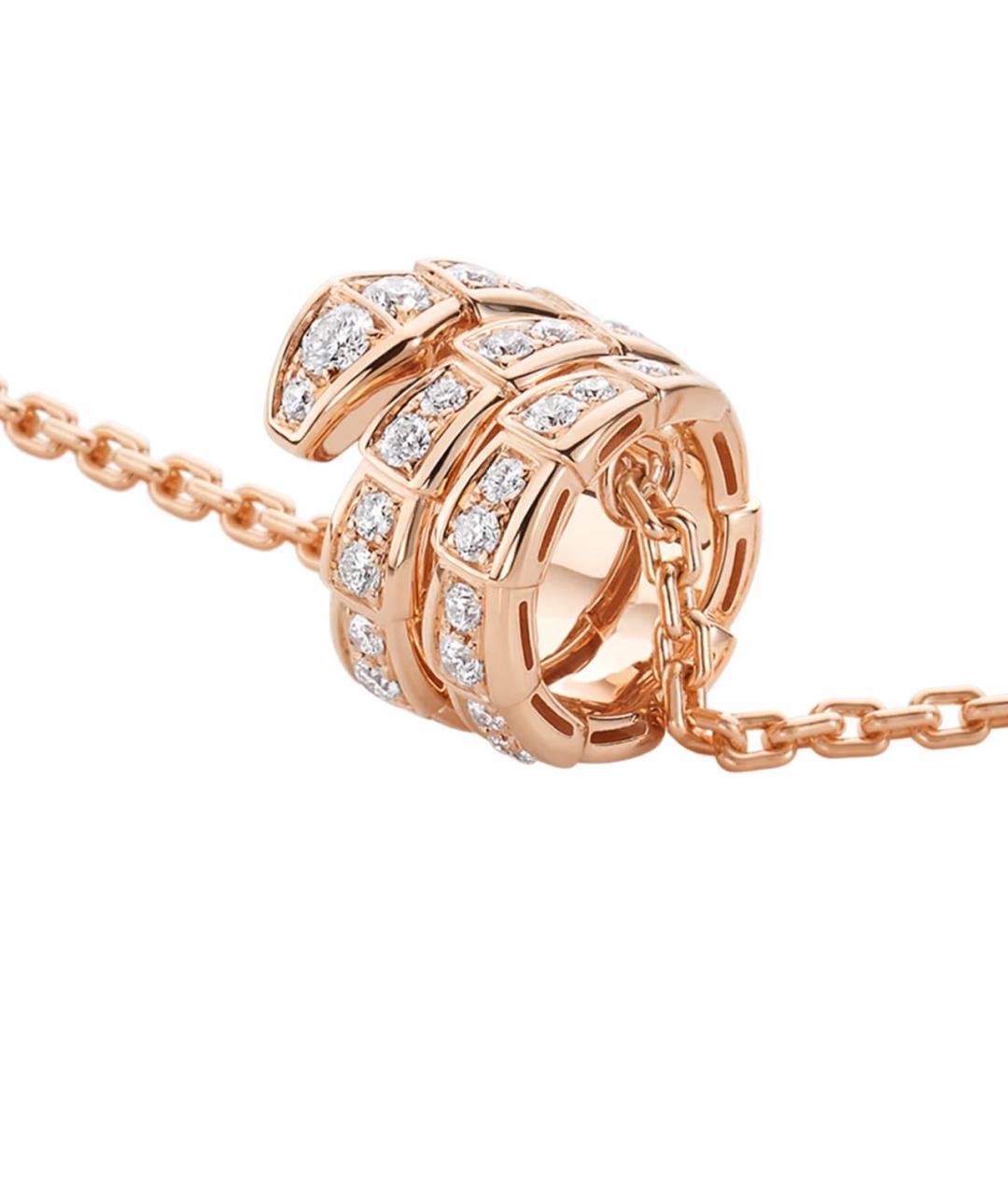 BVLGARI Золотое колье из розового золота, фото 3