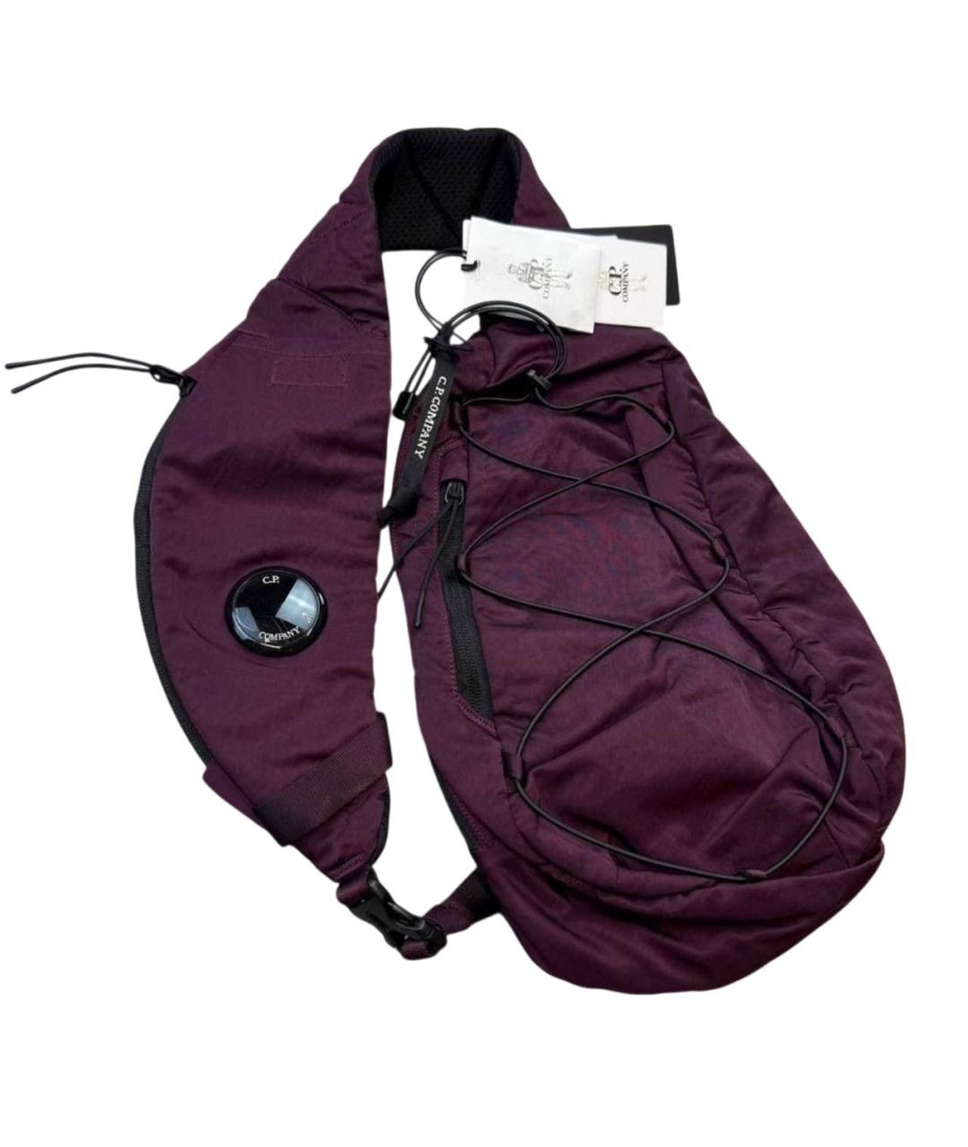 CP COMPANY Бордовая сумка на плечо, фото 5