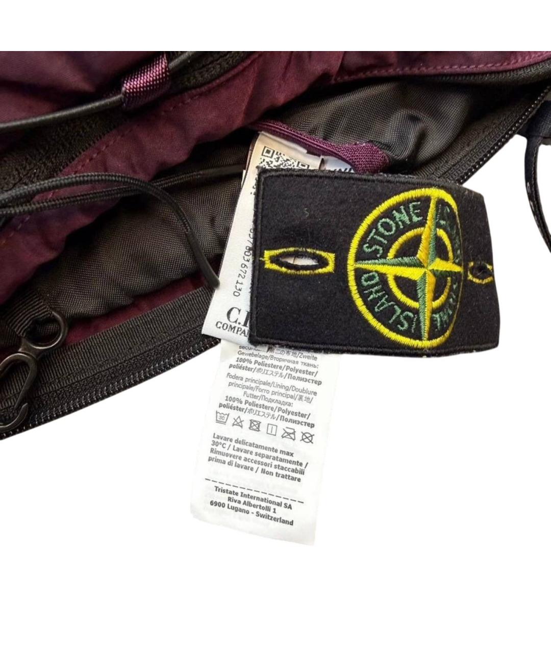 CP COMPANY Бордовая сумка на плечо, фото 4