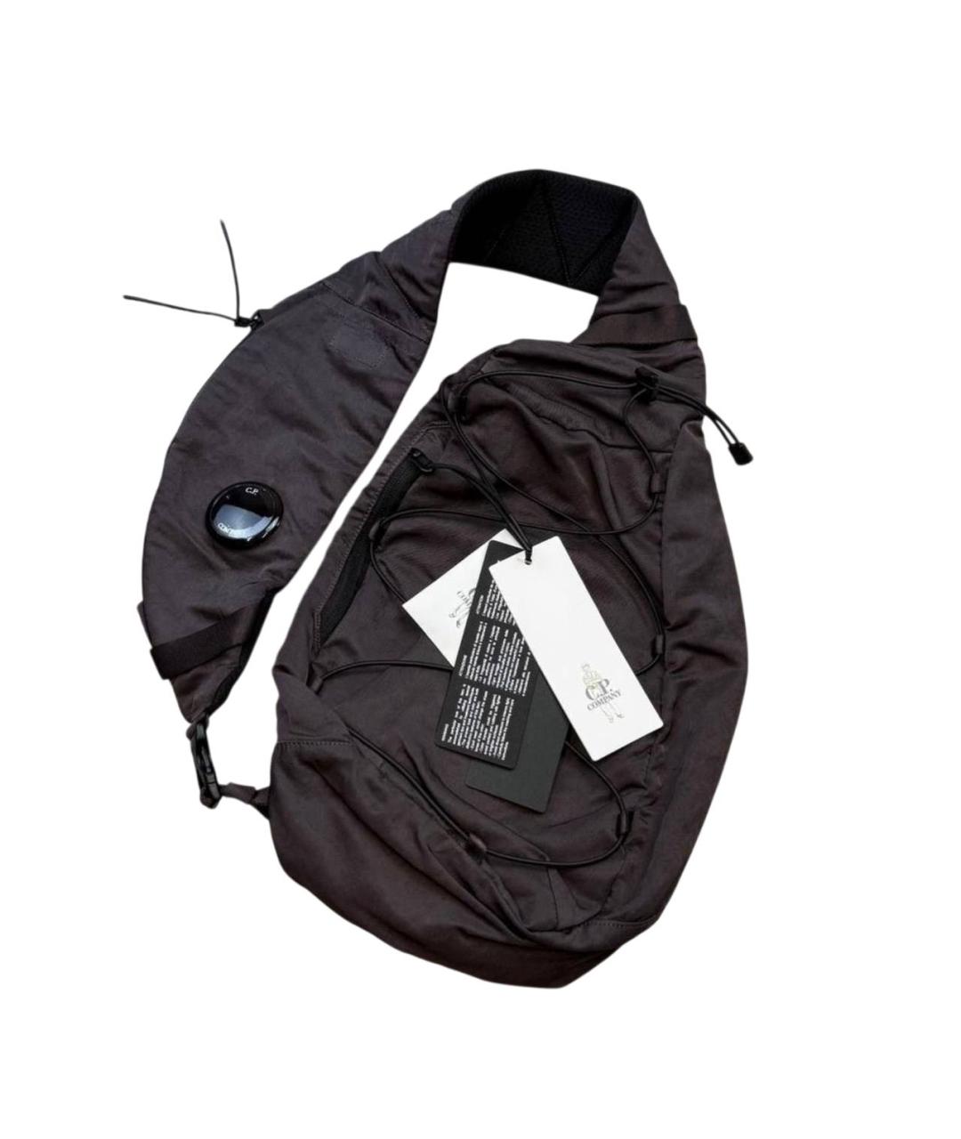 CP COMPANY Антрацитовая сумка на плечо, фото 2