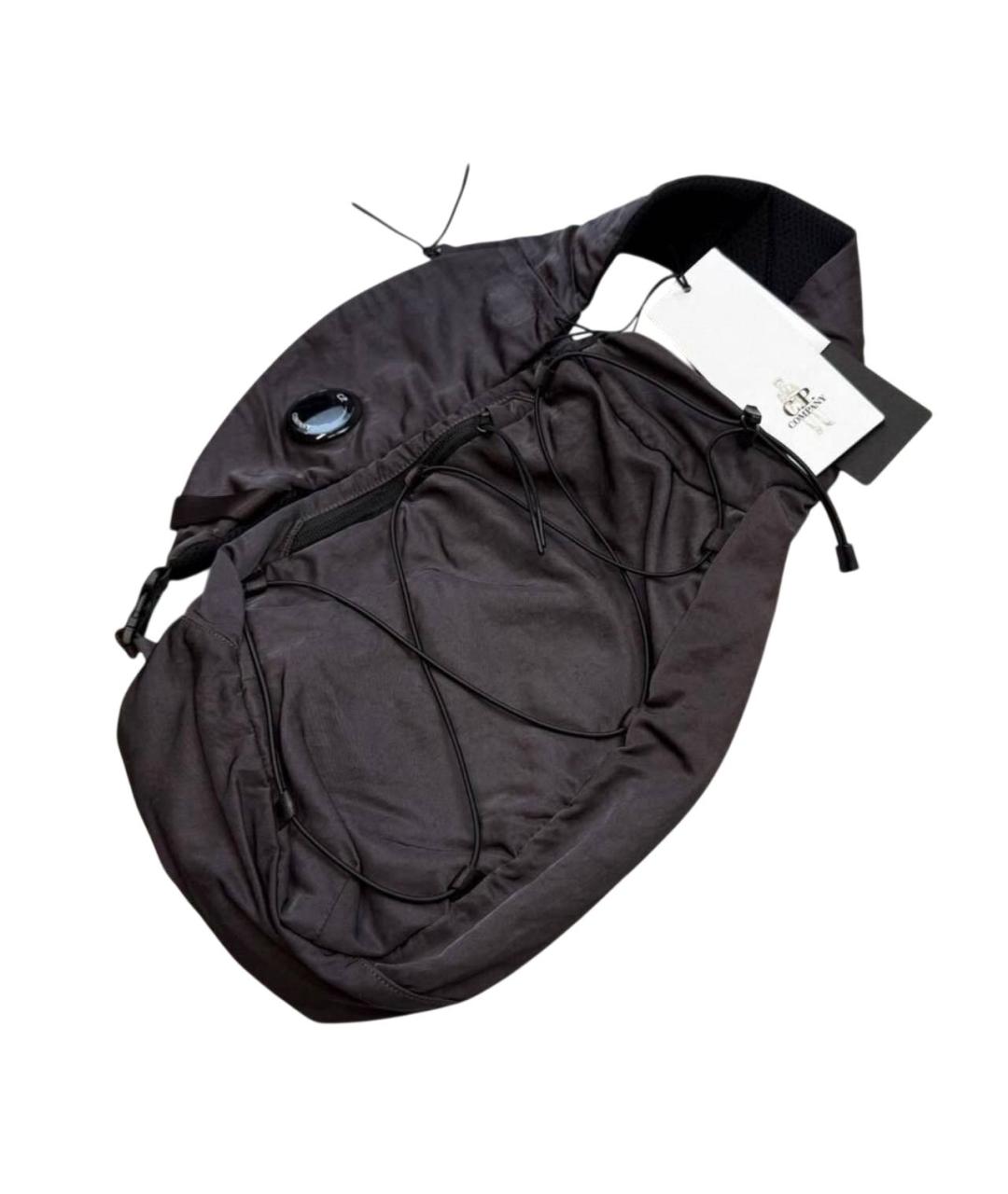 CP COMPANY Антрацитовая сумка на плечо, фото 3