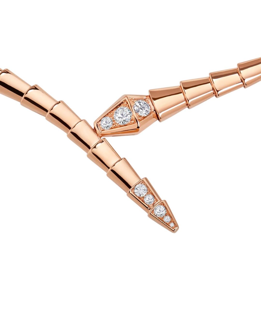 BVLGARI Золотое колье из розового золота, фото 2