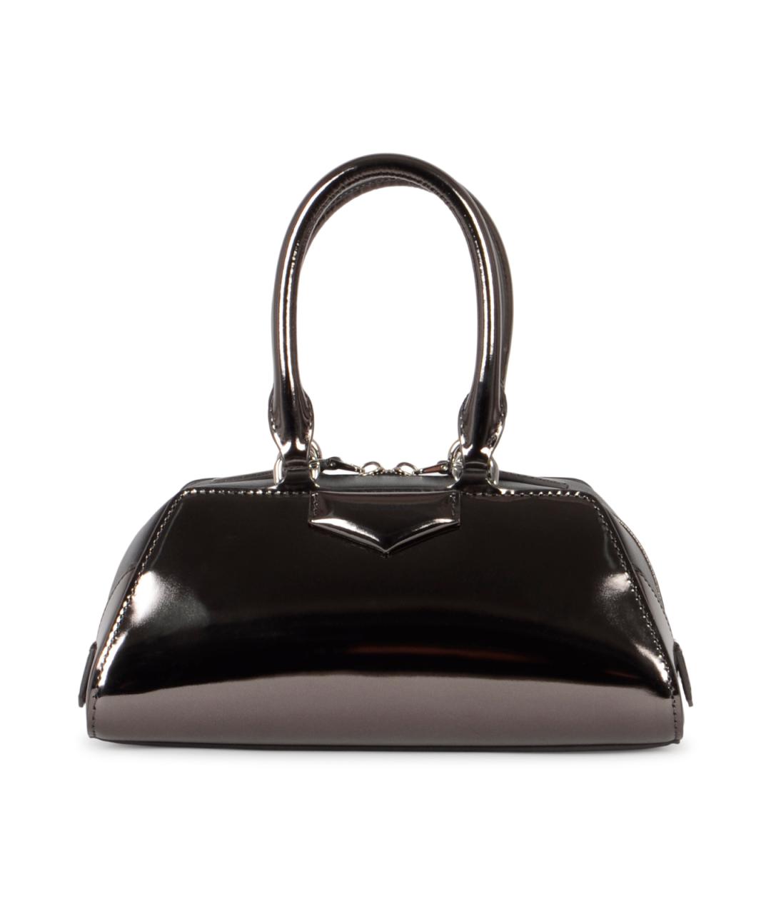 GIVENCHY Серебряная кожаная сумка через плечо, фото 1