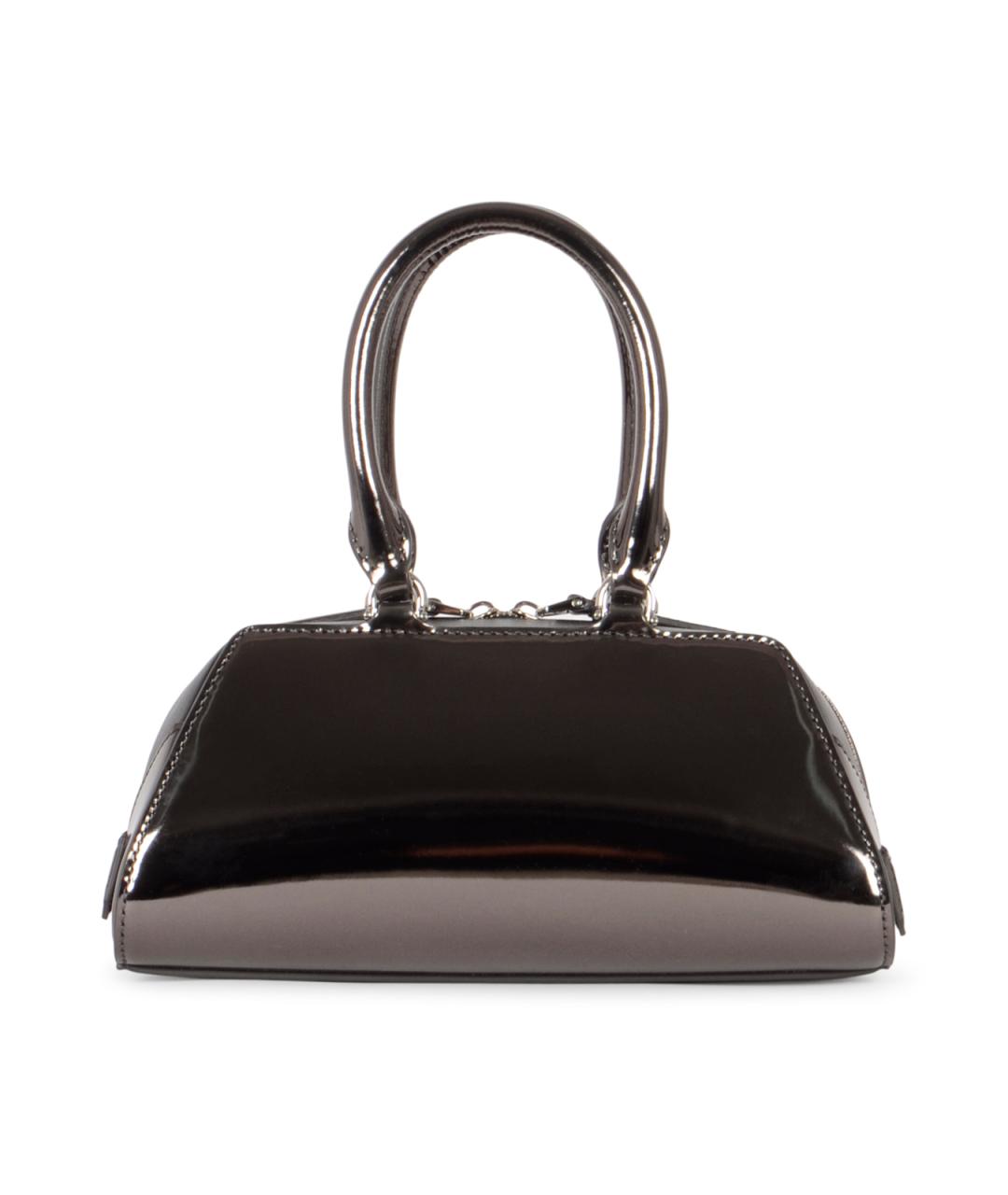 GIVENCHY Серебряная кожаная сумка через плечо, фото 3