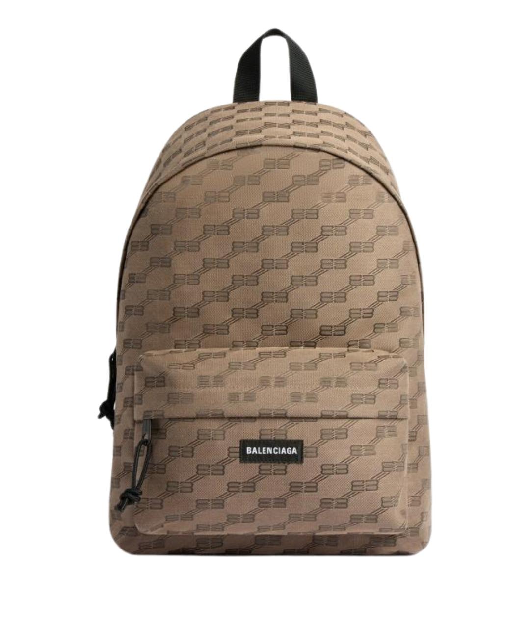 BALENCIAGA Коричневый рюкзак, фото 1