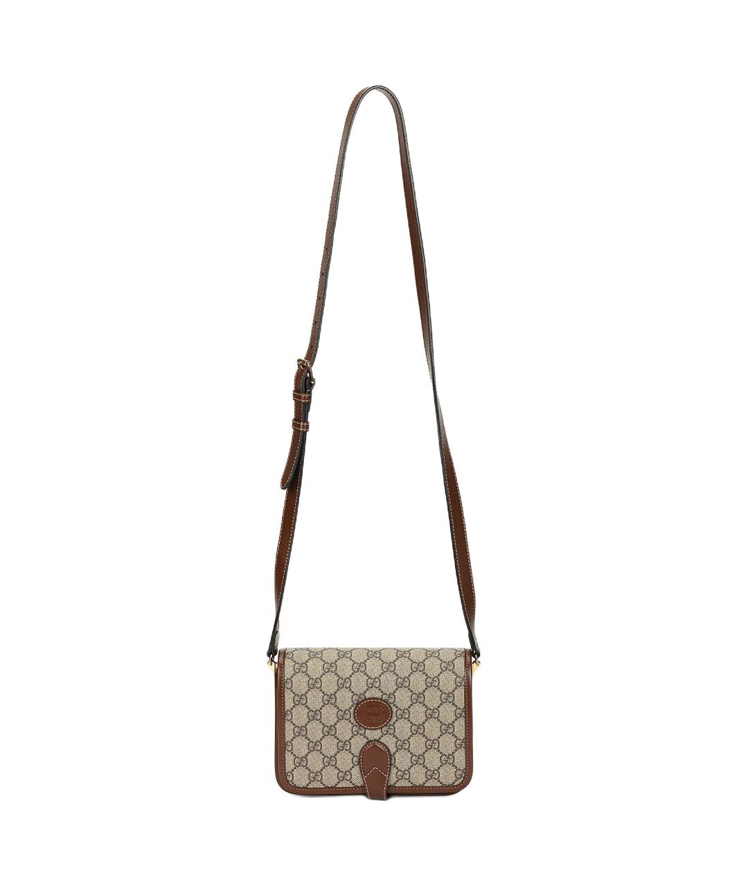 GUCCI Коричневая сумка через плечо, фото 2