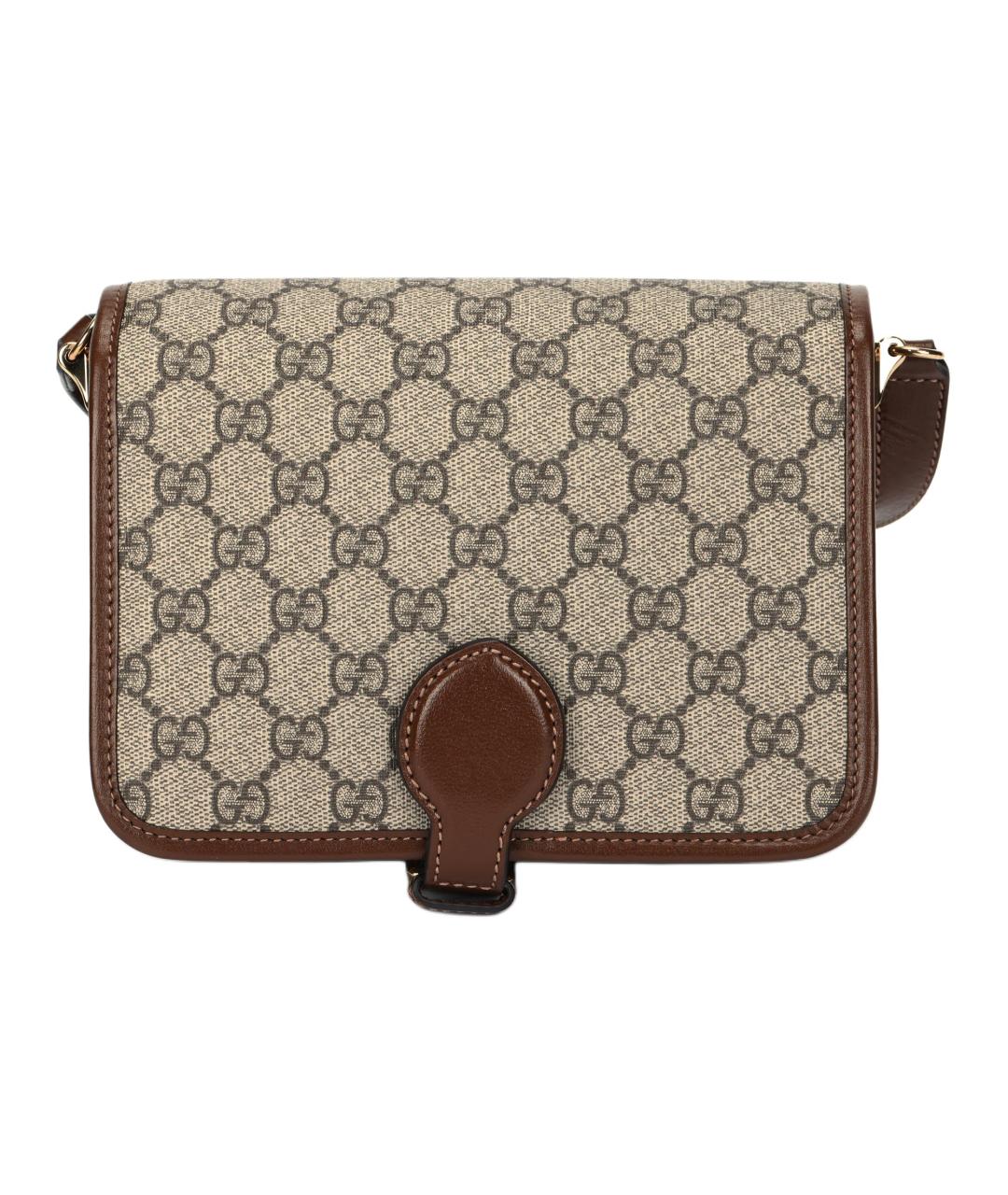 GUCCI Коричневая сумка через плечо, фото 3