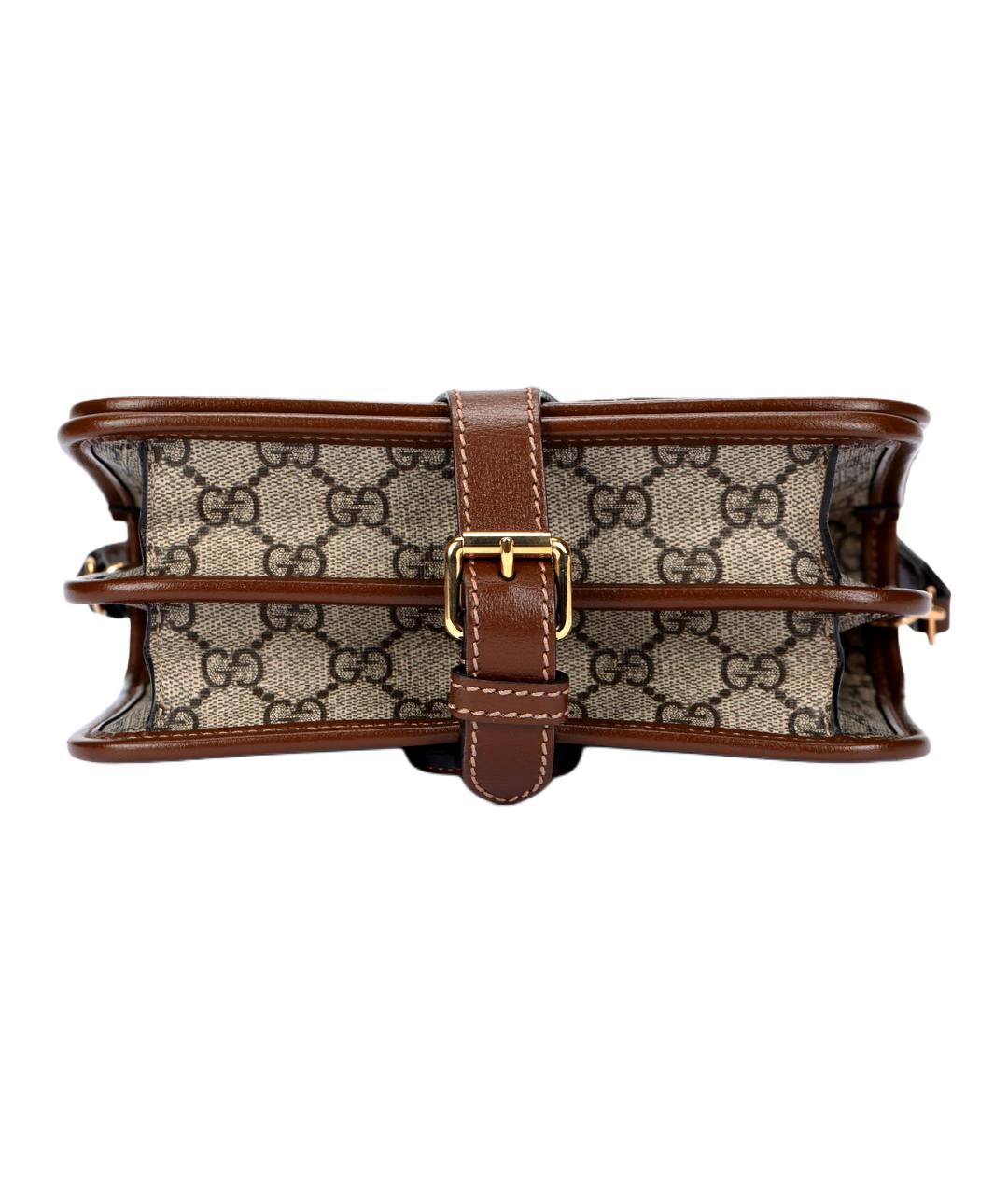 GUCCI Коричневая сумка через плечо, фото 4
