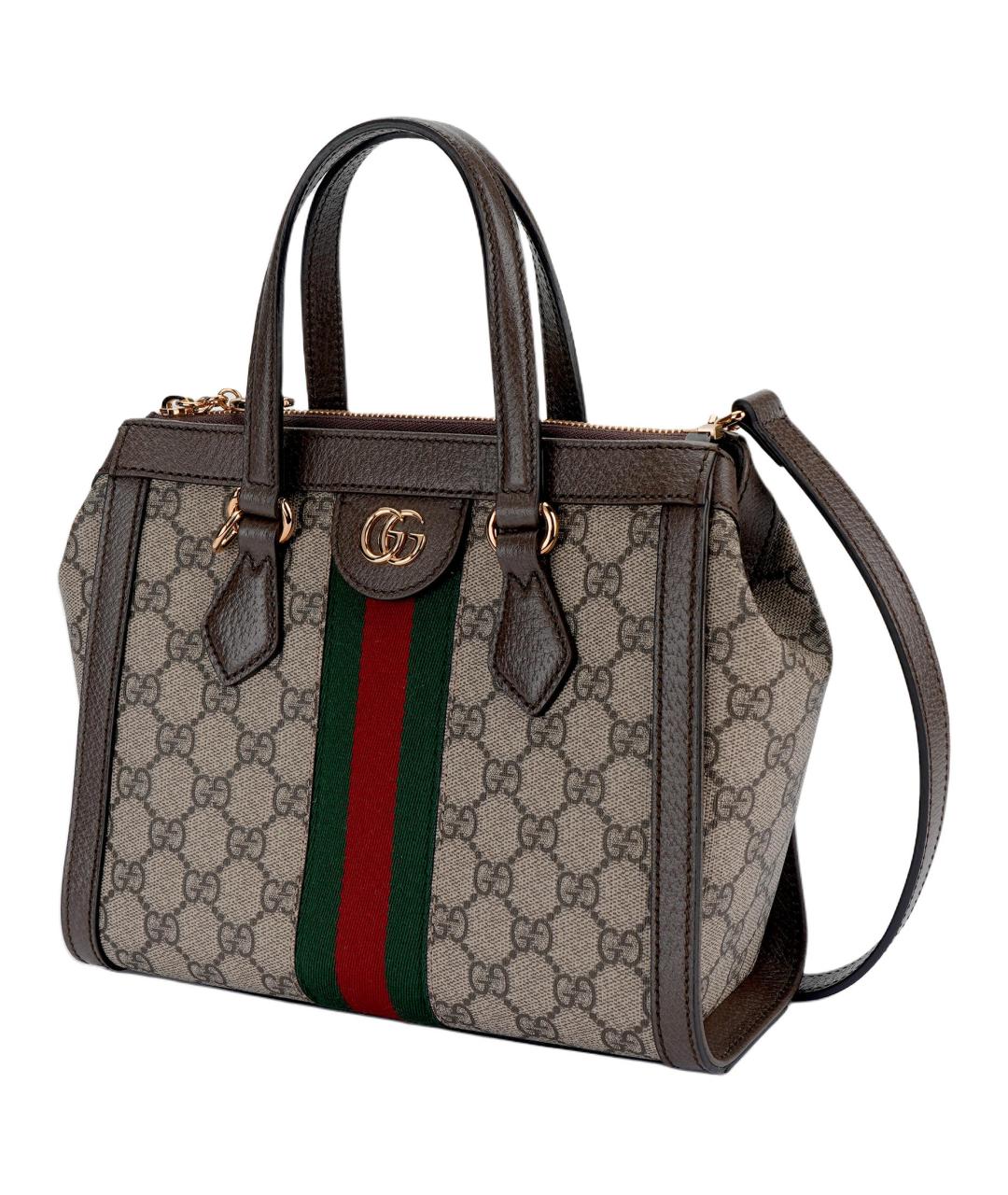 GUCCI Коричневая сумка через плечо, фото 2