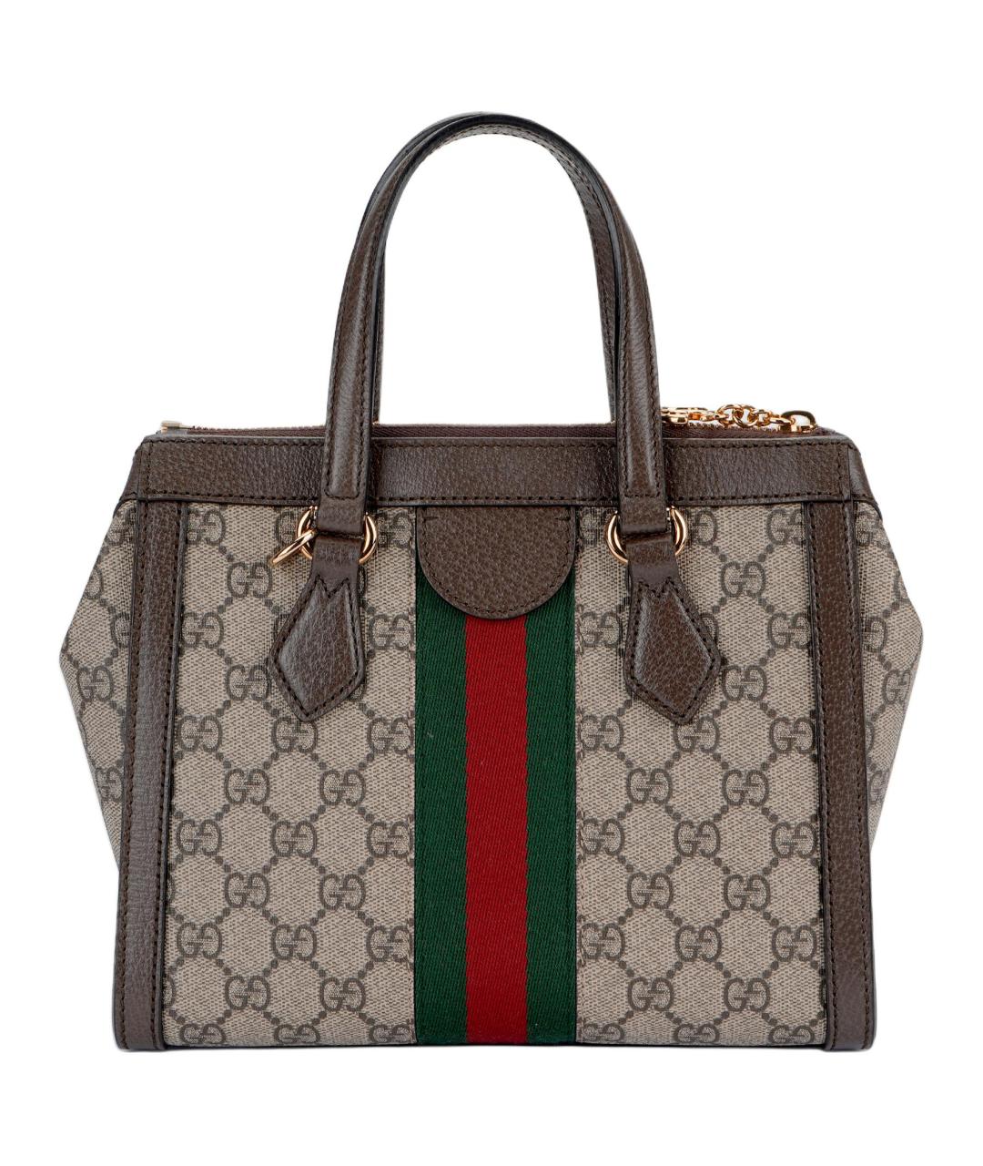GUCCI Коричневая сумка через плечо, фото 3