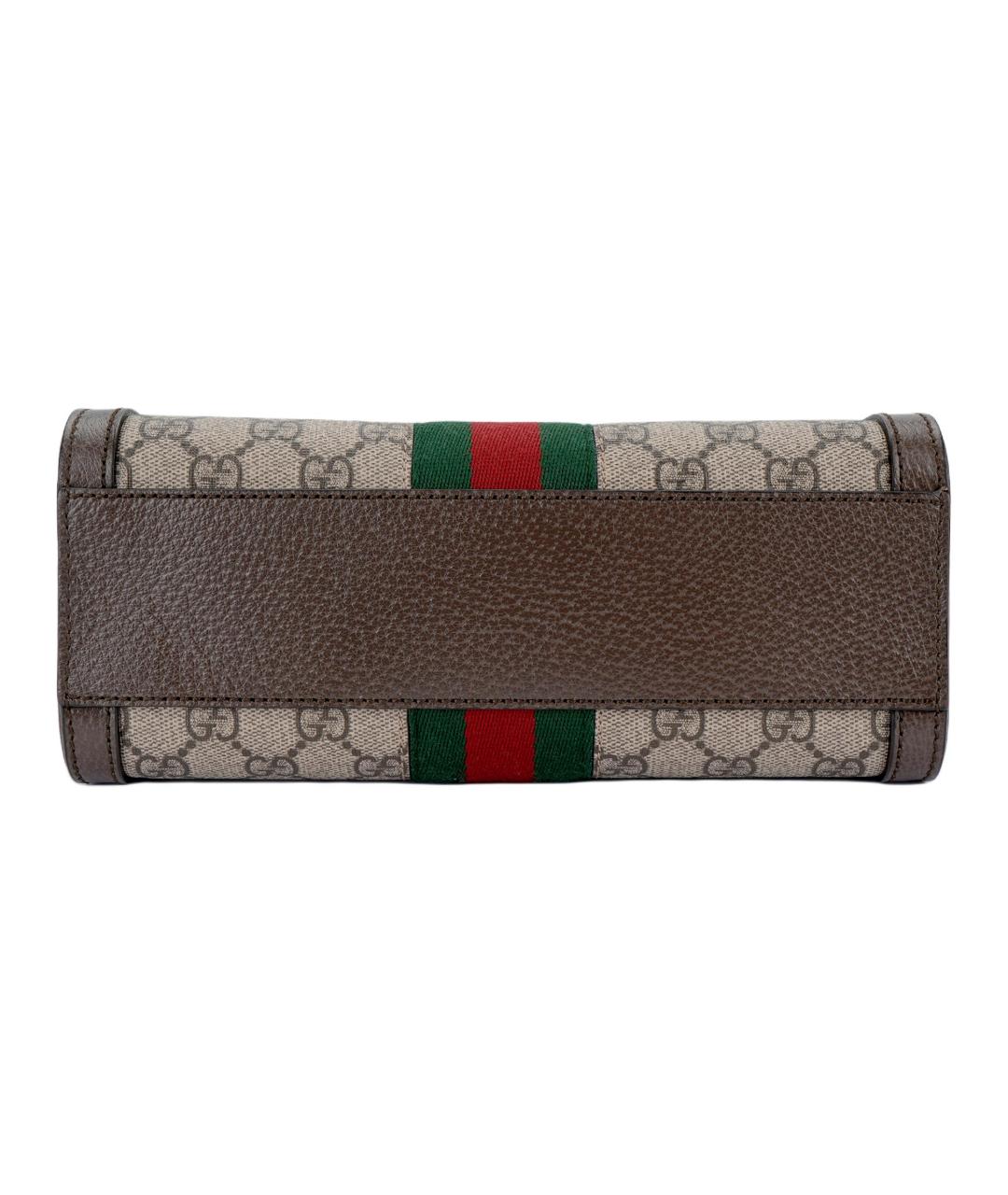 GUCCI Коричневая сумка через плечо, фото 4