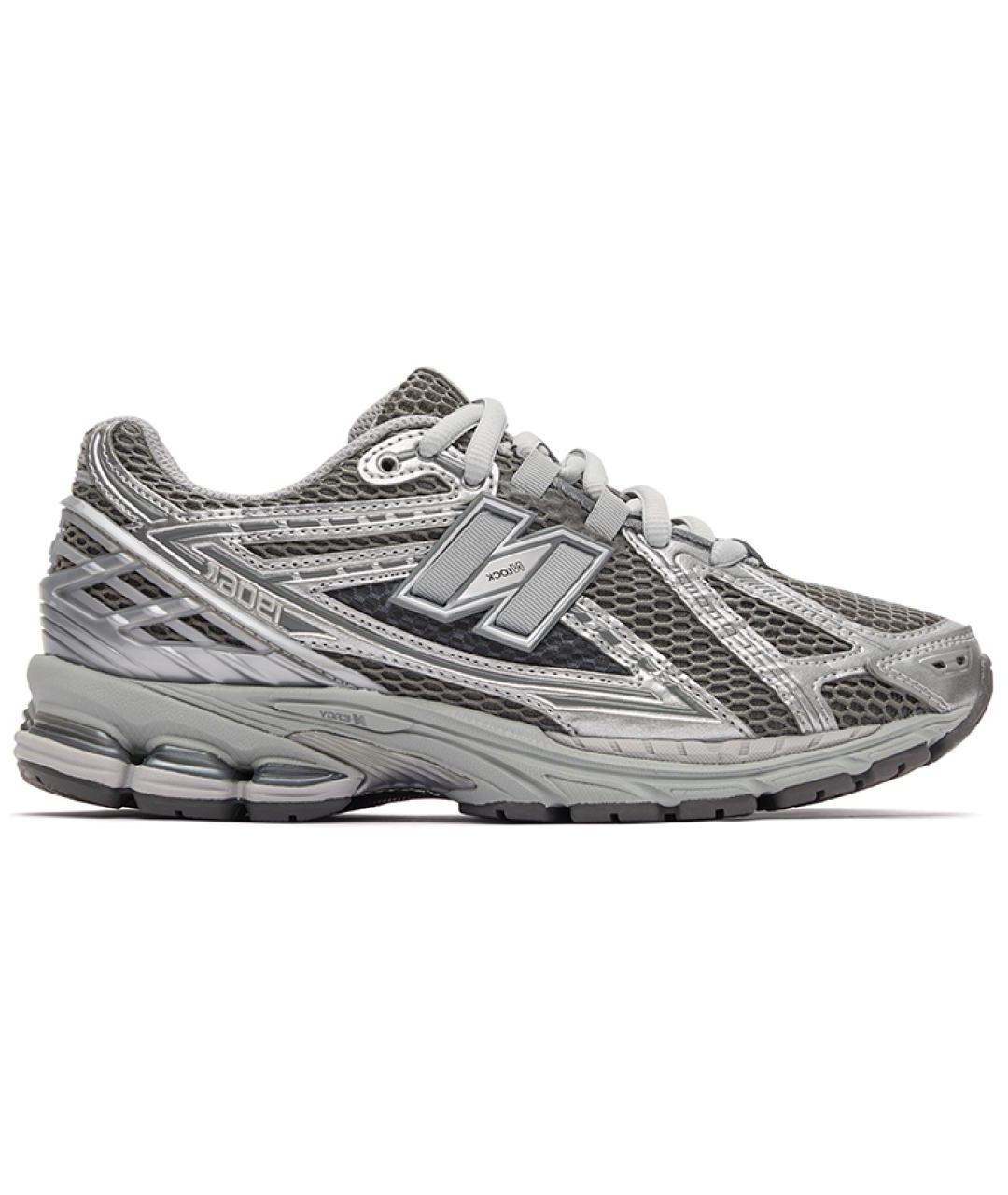 NEW BALANCE Серебряные кроссовки, фото 1