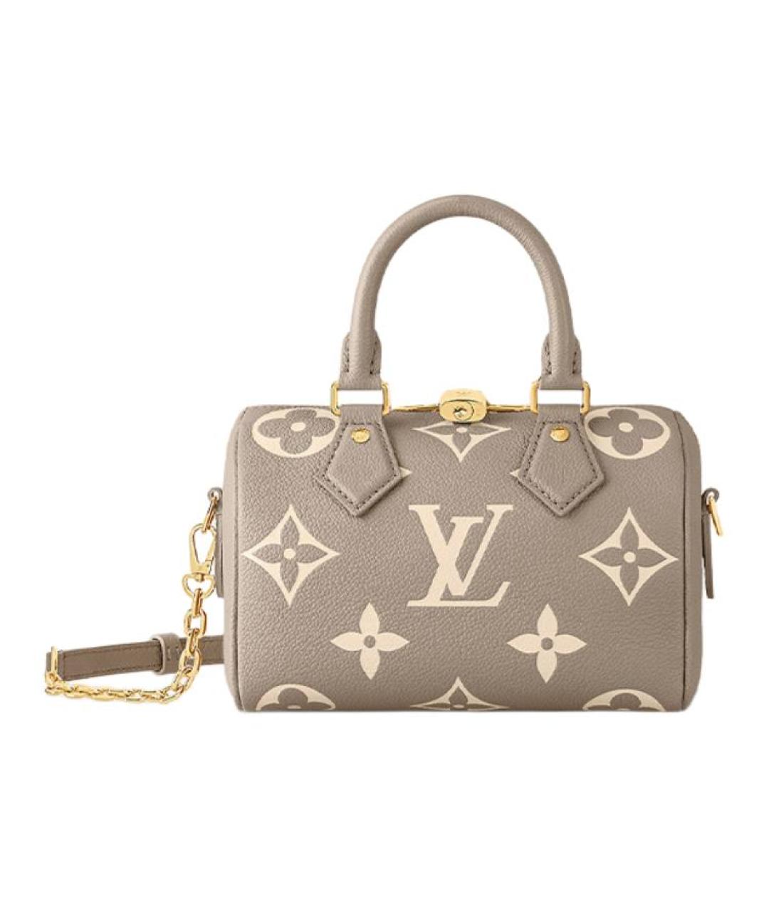 LOUIS VUITTON Серая сумка через плечо, фото 2