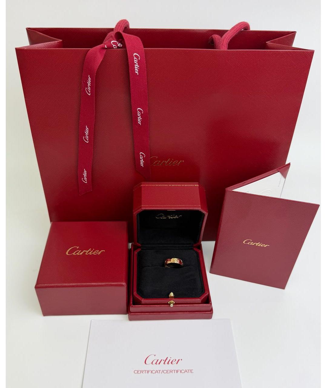 CARTIER Золотое кольцо из розового золота, фото 3