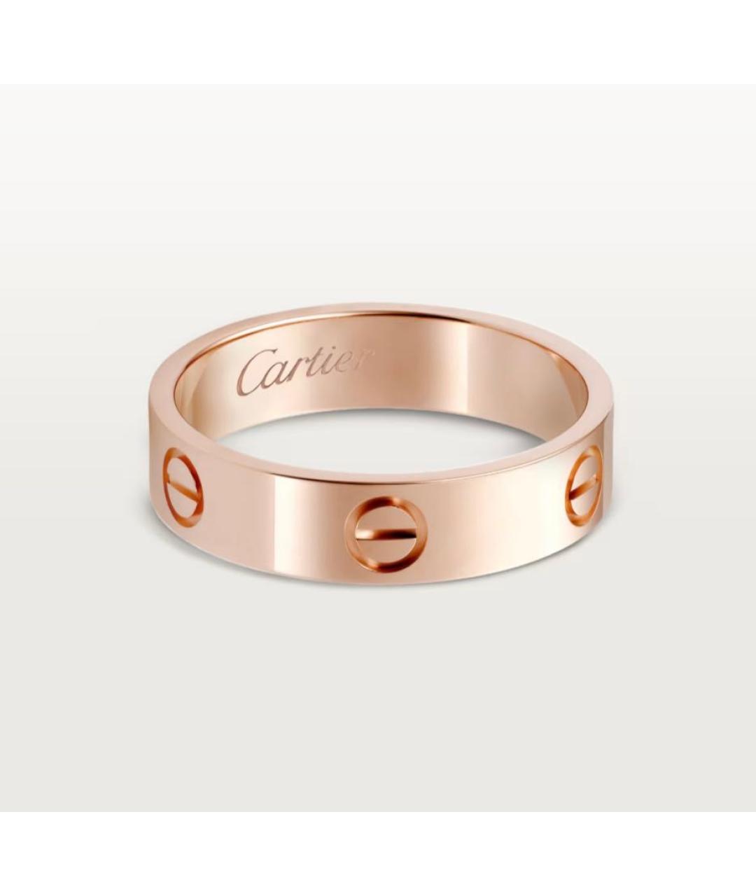 CARTIER Золотое кольцо из розового золота, фото 8