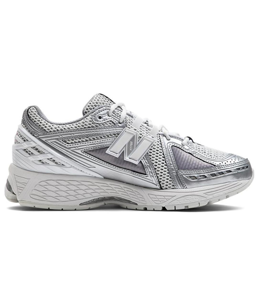 NEW BALANCE Серебряные кроссовки, фото 3