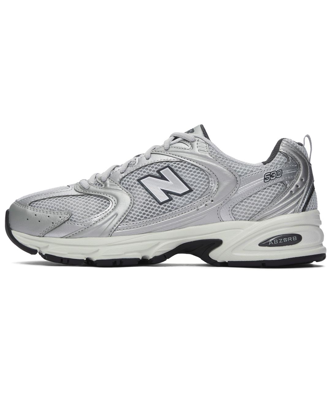 NEW BALANCE Серые кроссовки, фото 2