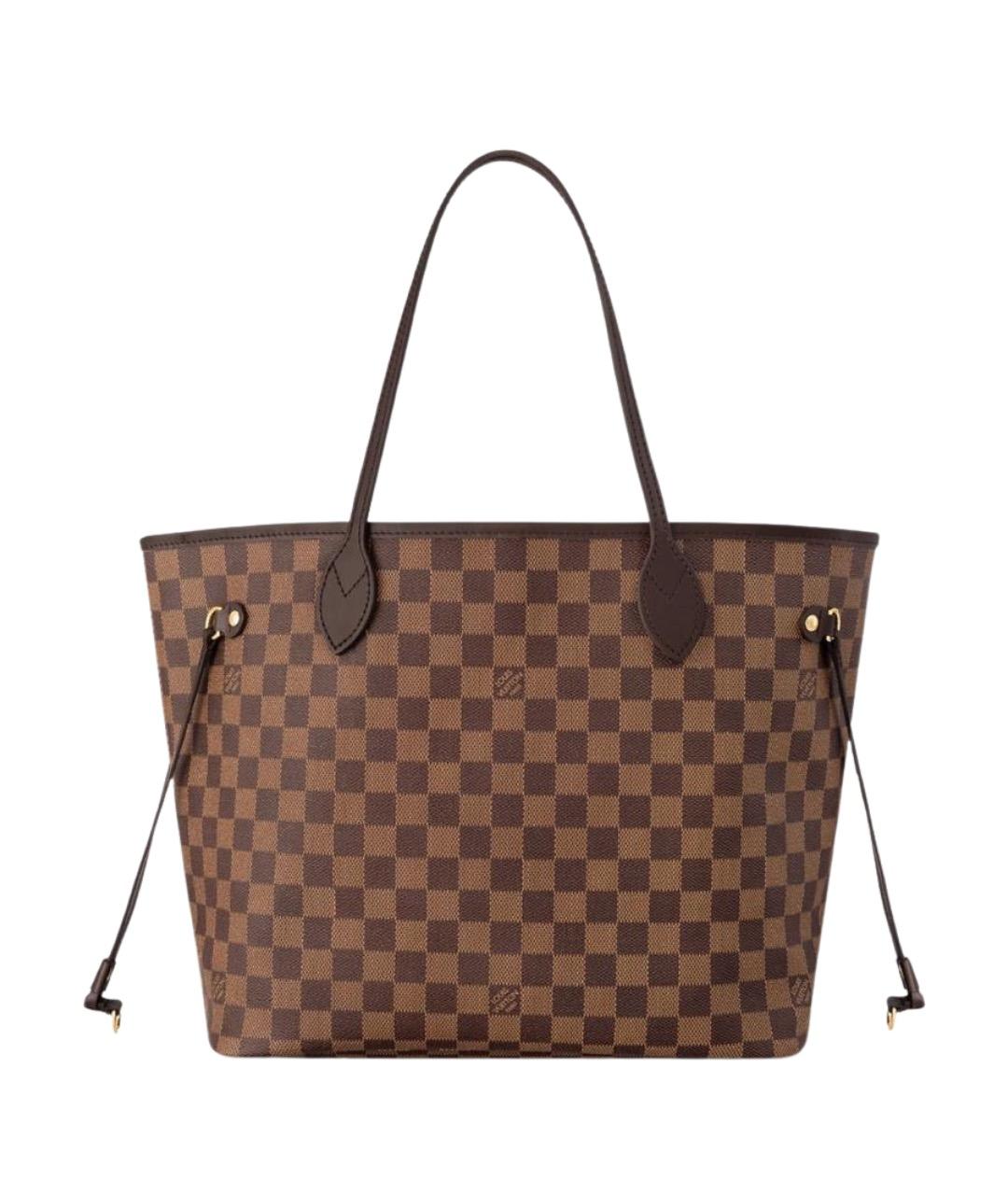 LOUIS VUITTON Коричневая сумка тоут, фото 1