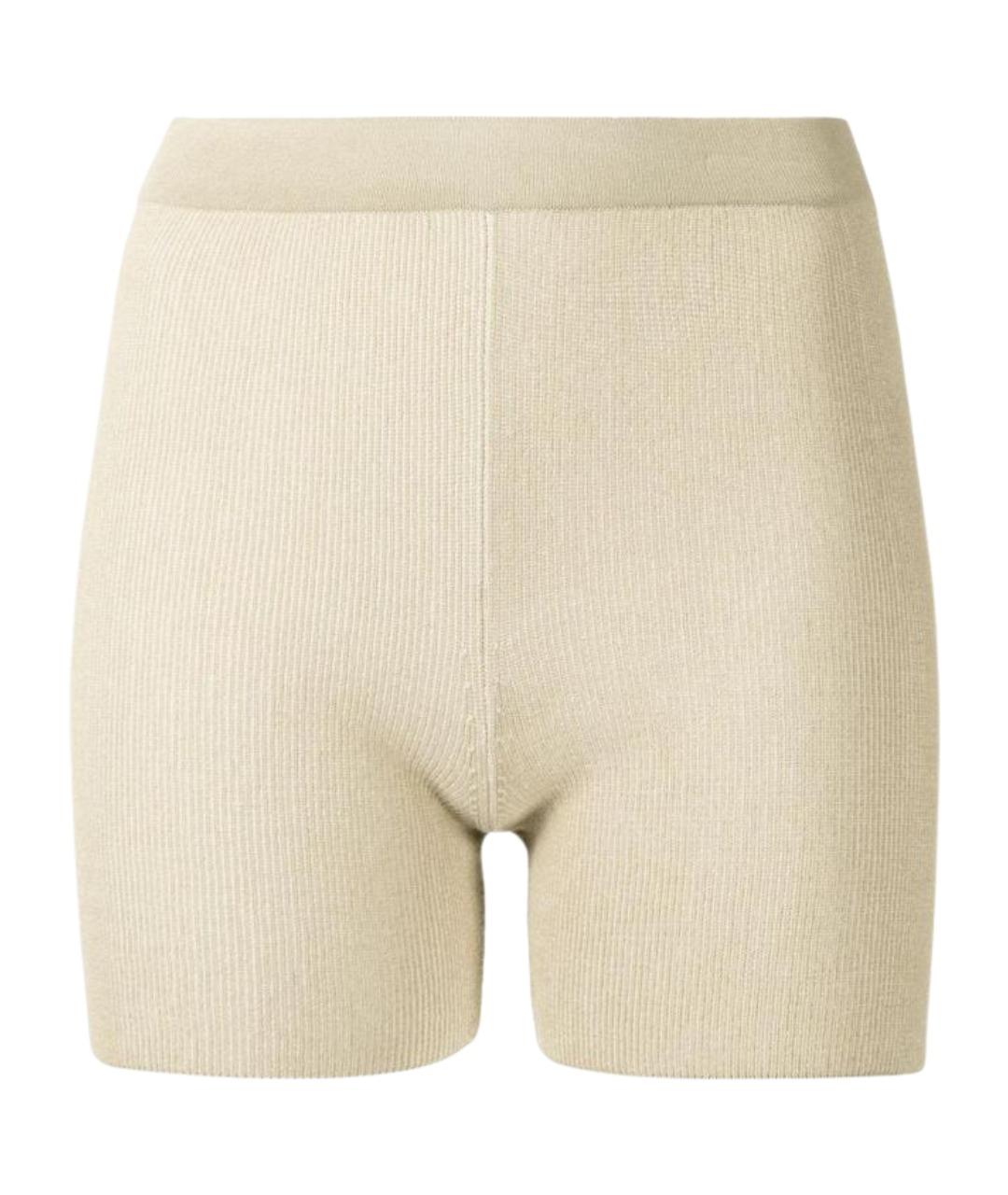 JACQUEMUS Бежевые спортивные брюки и шорты, фото 1