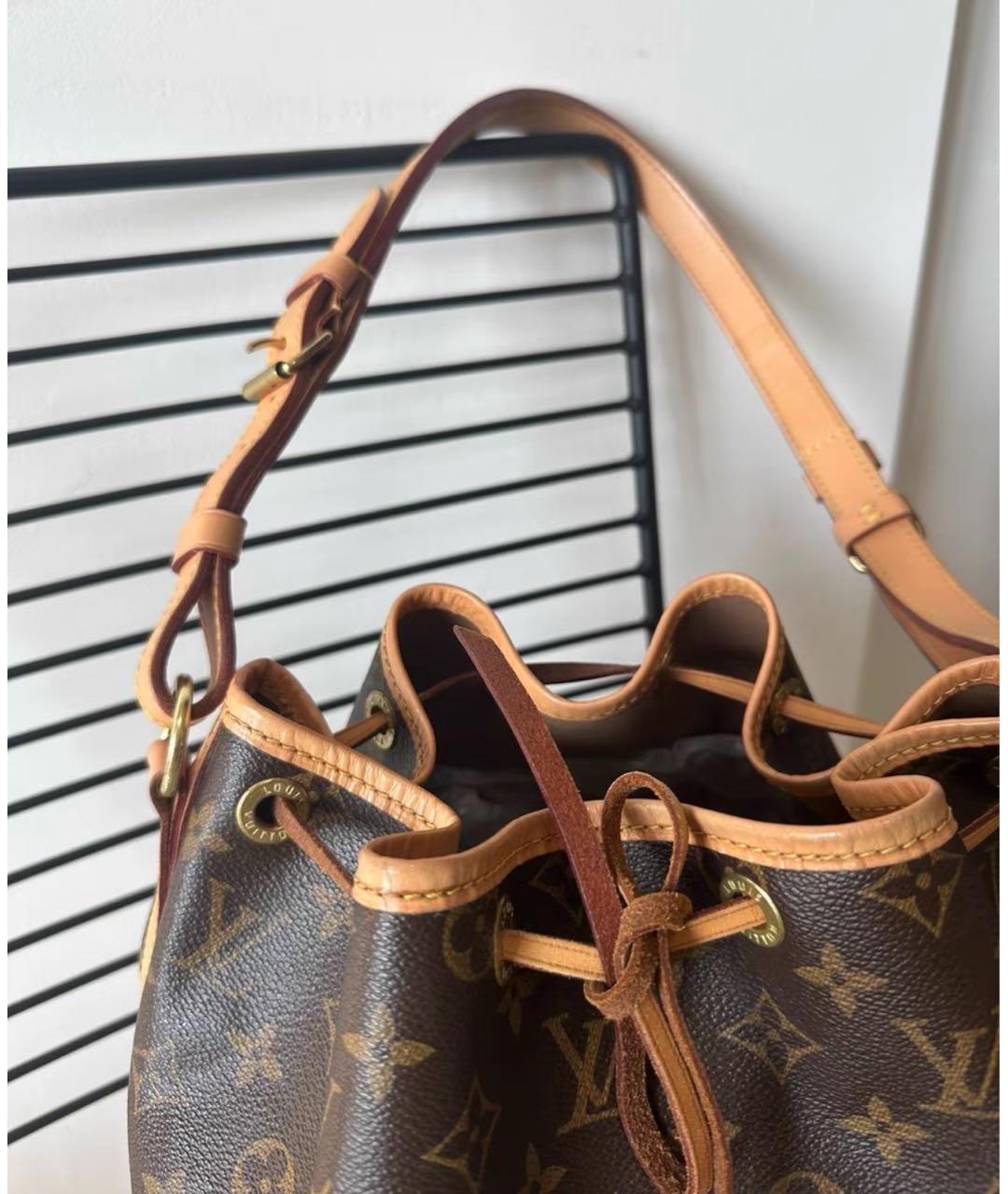 LOUIS VUITTON Коричневая сумка через плечо, фото 5