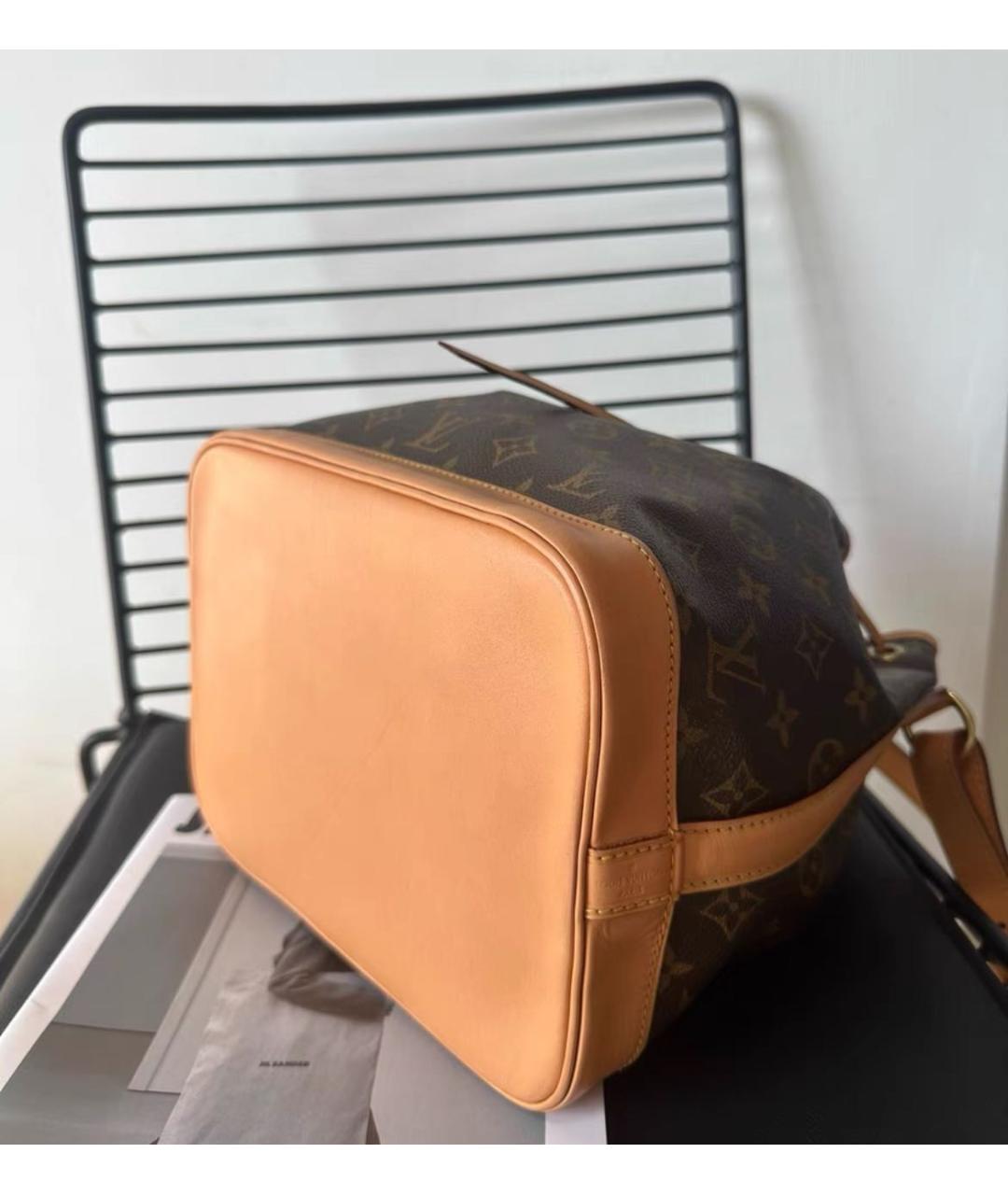 LOUIS VUITTON Коричневая сумка через плечо, фото 6