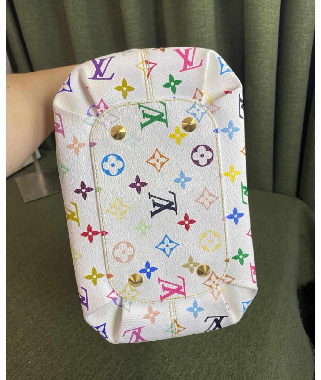 LOUIS VUITTON Белая сумка тоут, фото 7