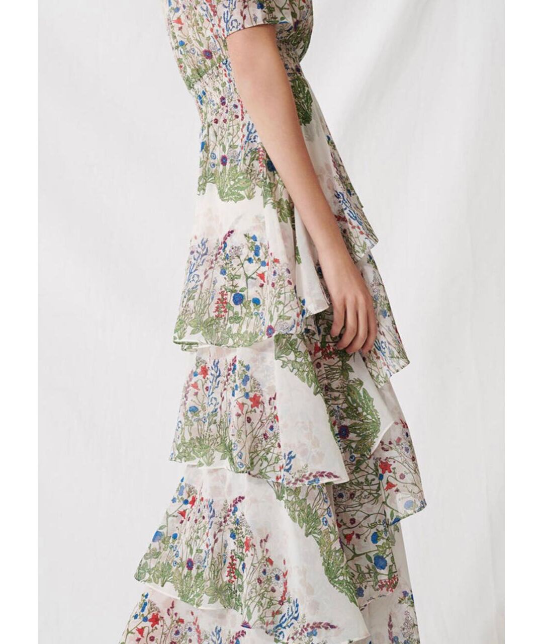 MAJE Мульти полиэстеровое повседневное платье, фото 4