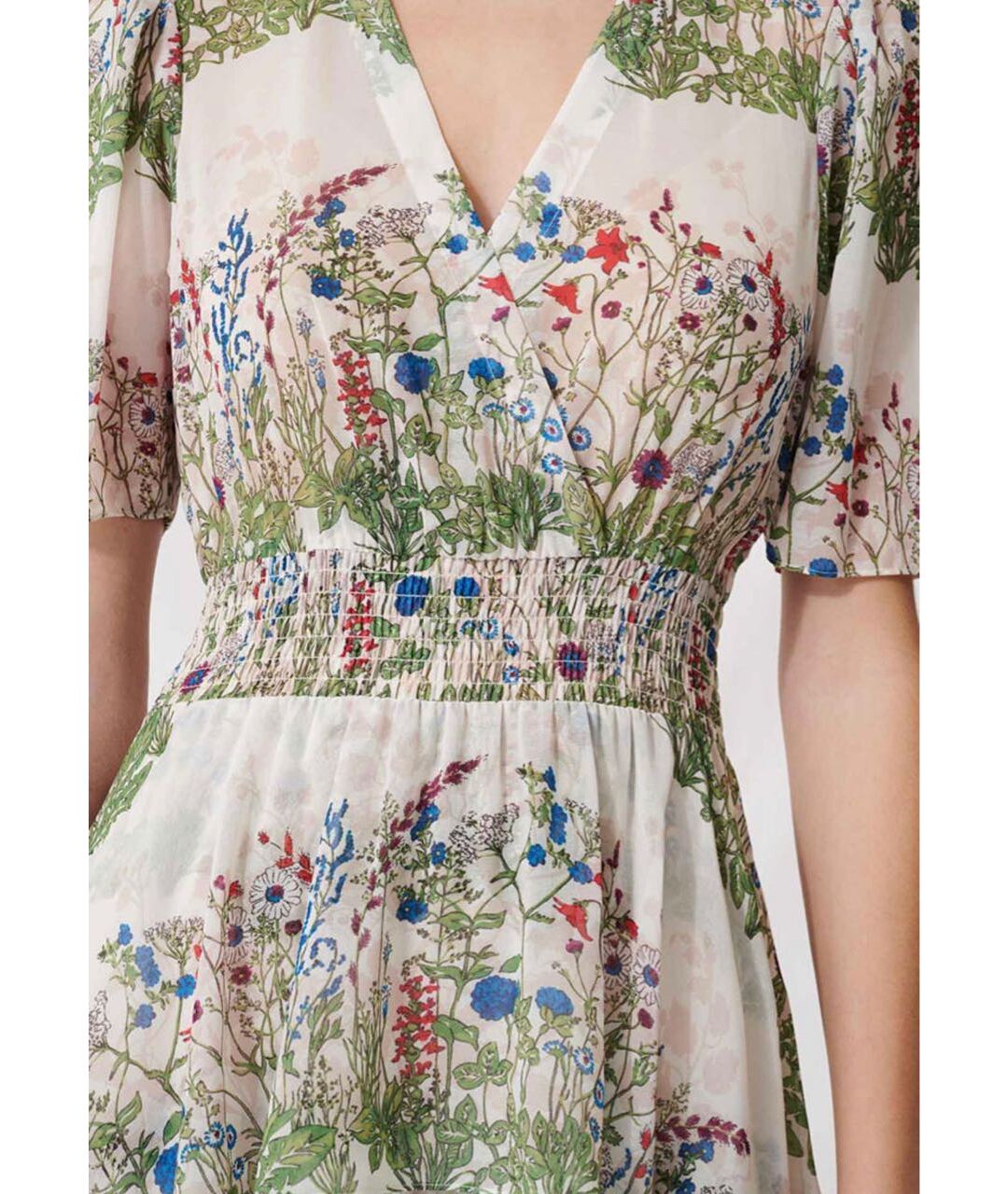 MAJE Мульти полиэстеровое повседневное платье, фото 3