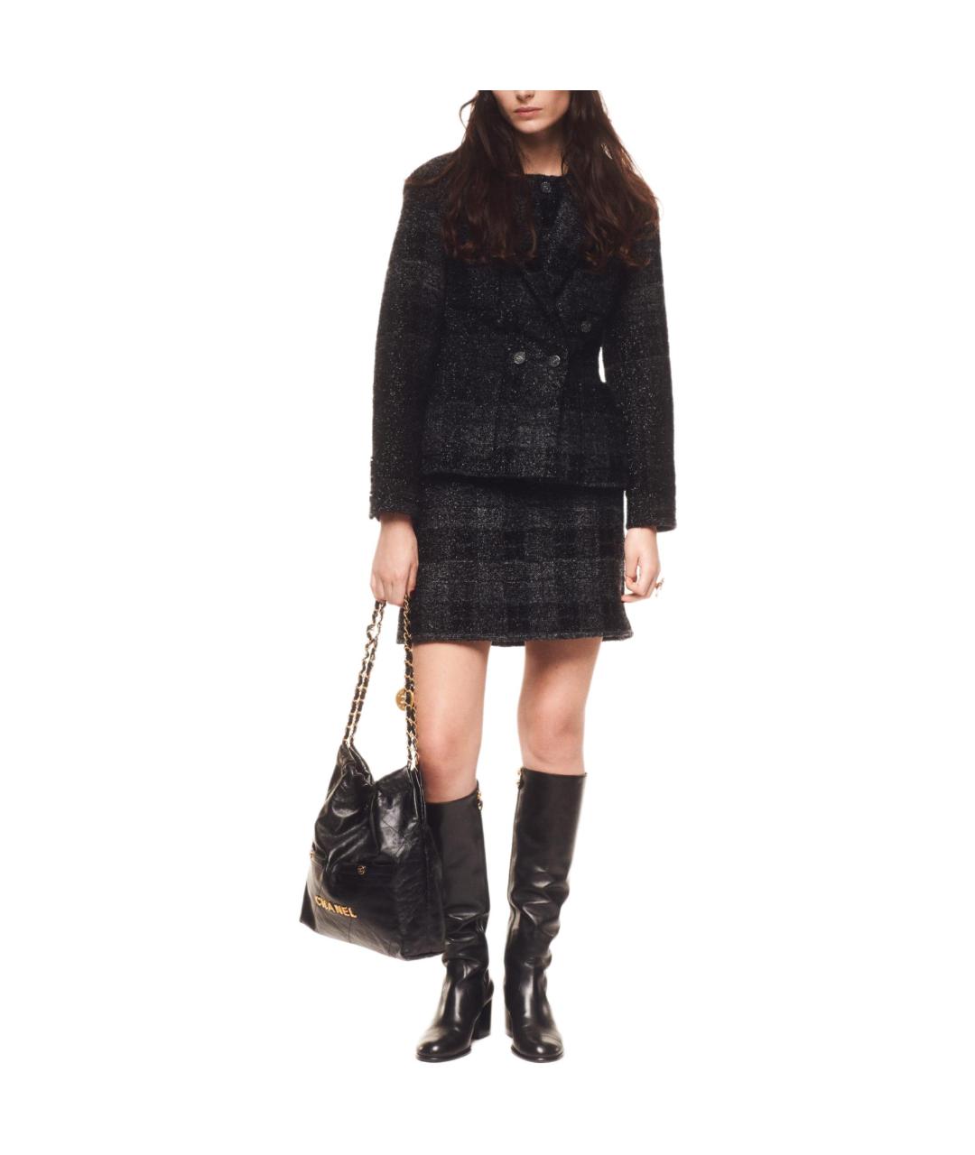 CHANEL Черная жилетка, фото 2