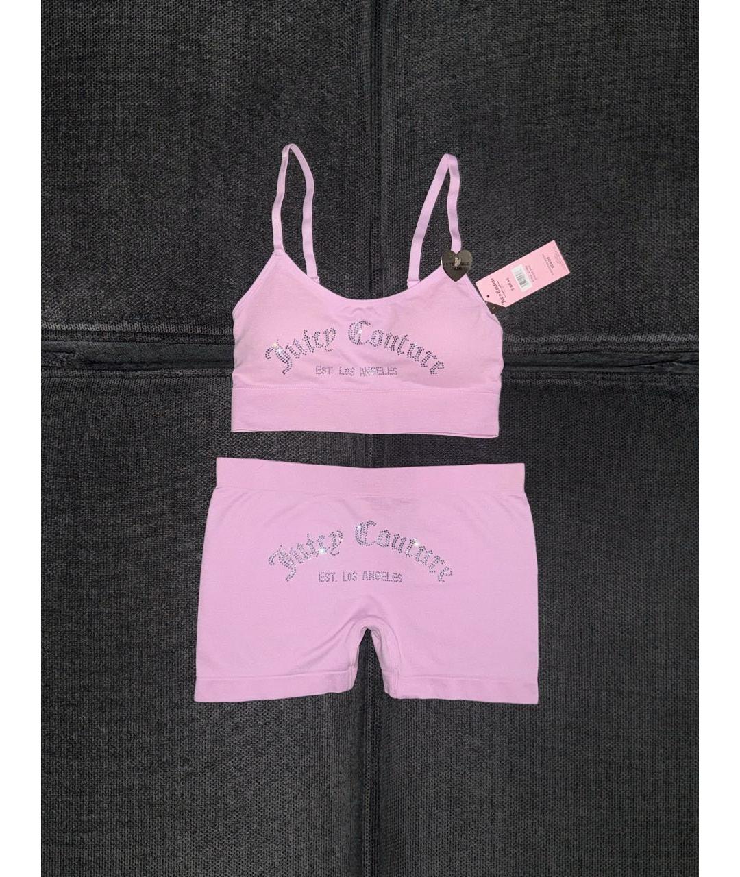 JUICY COUTURE Розовый костюм с брюками, фото 5