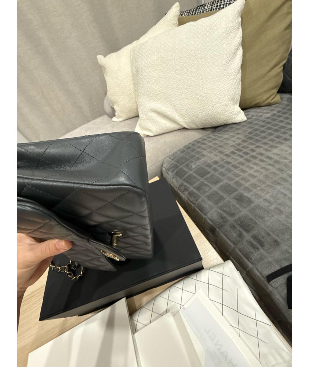 CHANEL Кожаная сумка через плечо, фото 6