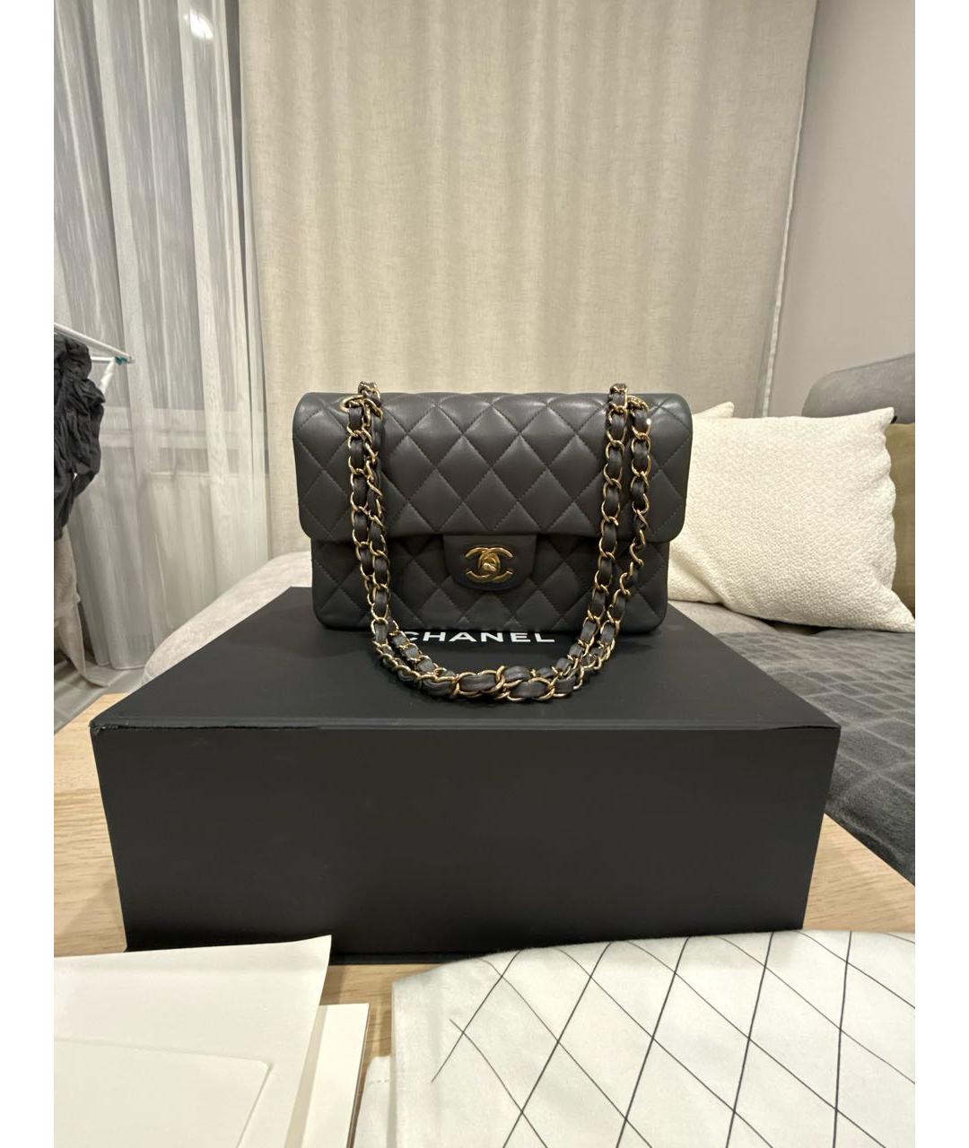 CHANEL Кожаная сумка через плечо, фото 9