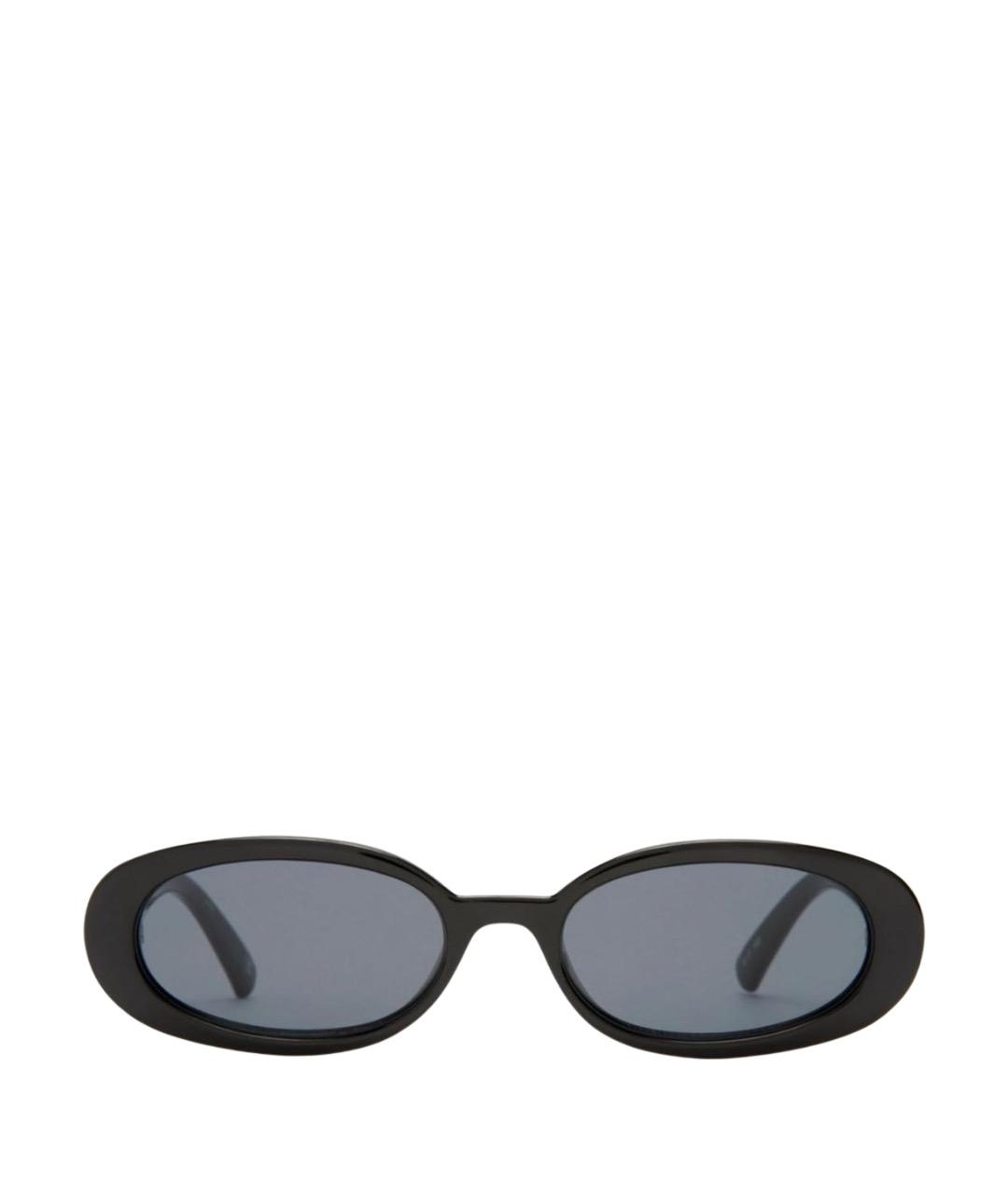 LE SPECS Черные пластиковые солнцезащитные очки, фото 1